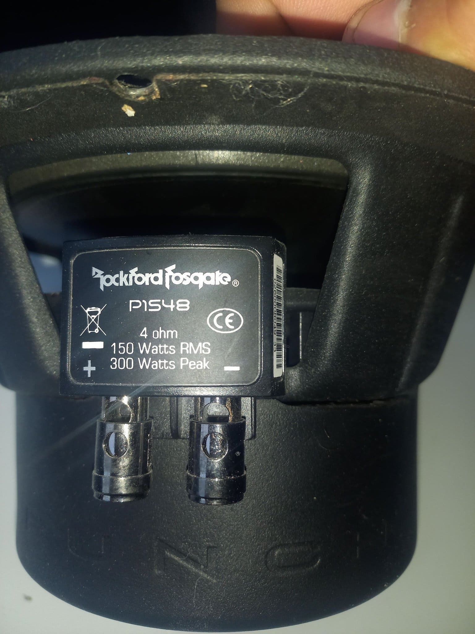 Rockford Fosgate Punch P1 8-tum subwoofer/ bas