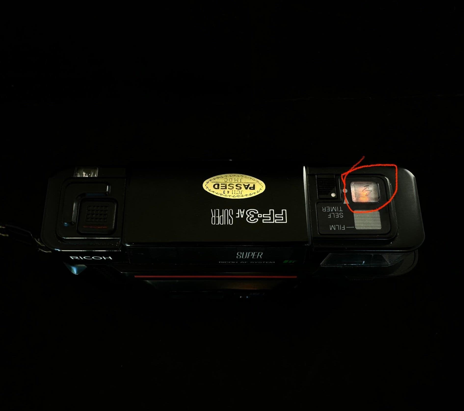 RICOH FF-3 AF SUPER I FINT FUNGERANDE SKICK