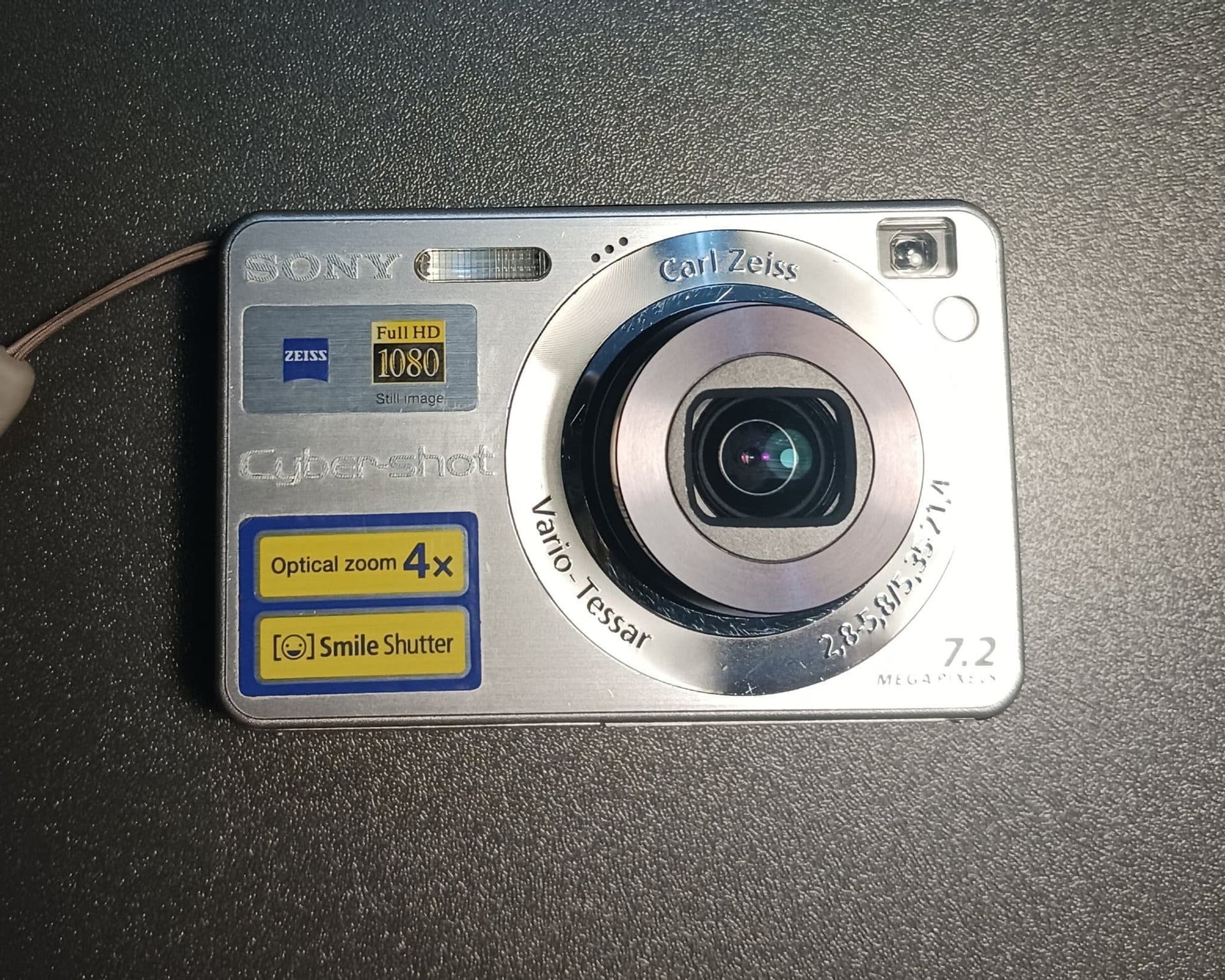 Sony Cyber-shot DSC-W110 – 7,2 MP – Carl Zeiss – 4x optisk zoom