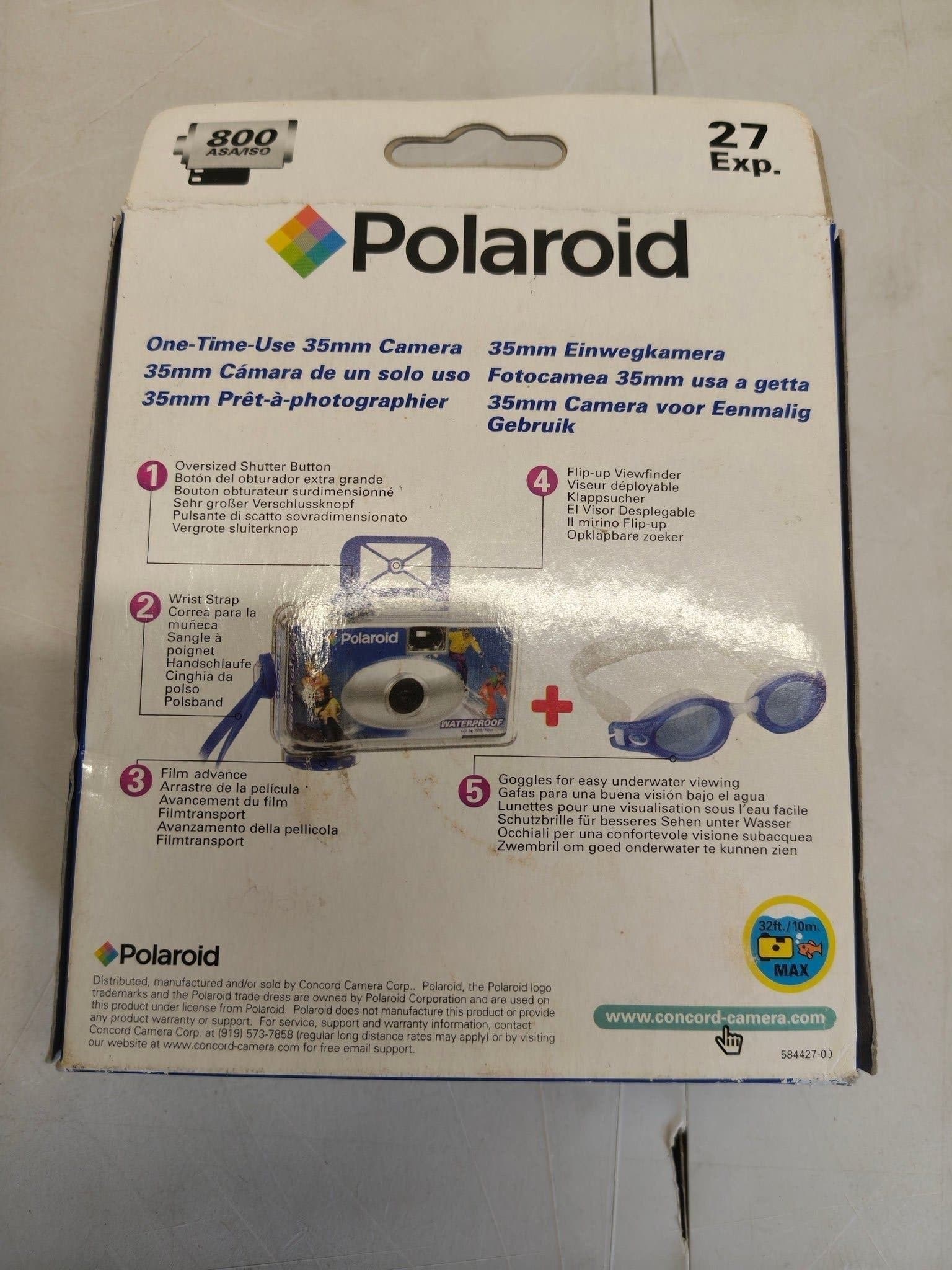 Polaroid engångskamera - Helt ny