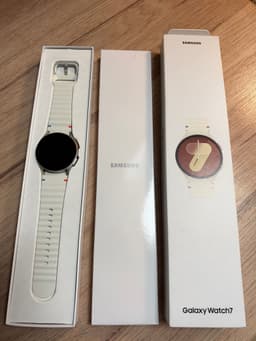 Samsung Galaxy Watch7 40 mm Bluetooth GPS – Cream – Oanvänd