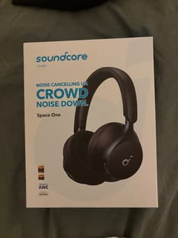 Soundcore Space One - Brusreducerande hörlurar (ANC) - Kvitto + Box
