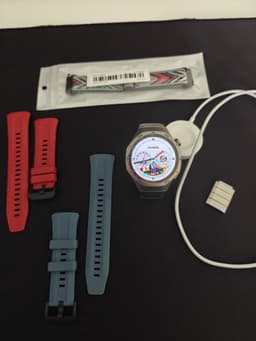 Huawei Watch GT 5 Pro + Flera armband & Tillbehör – Mycket gott skick!