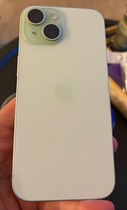Apple iPhone 15, grön