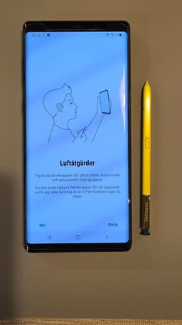 Samsung Galaxy Note 9 Ocean blue, 128 GB. Mycket fint skick.