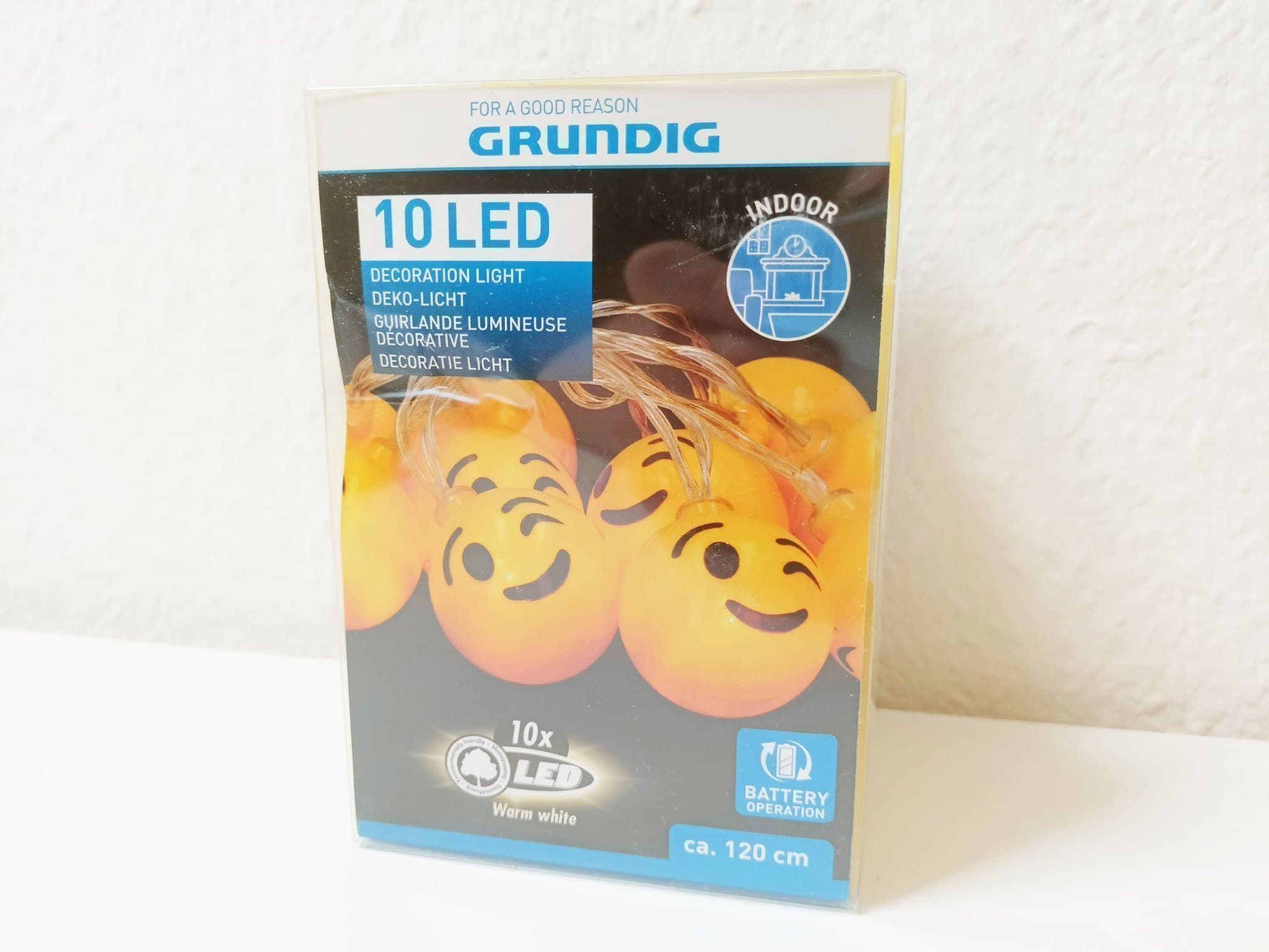 GRUNDIG 10 LED LJUS DEKORATIONSLJUS PÅ SLINGA