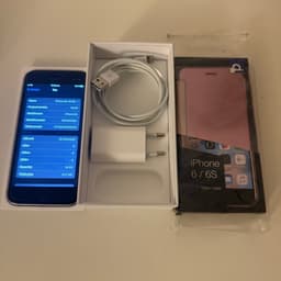 Apple iPhone 6s 16GB Space Grey 100% batterihälsa / olåst