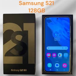 Samsung S21, 128GB med tillbehör