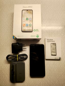 Doro 8110 Smartphone – i mycket gott skick (garanti till 2026)