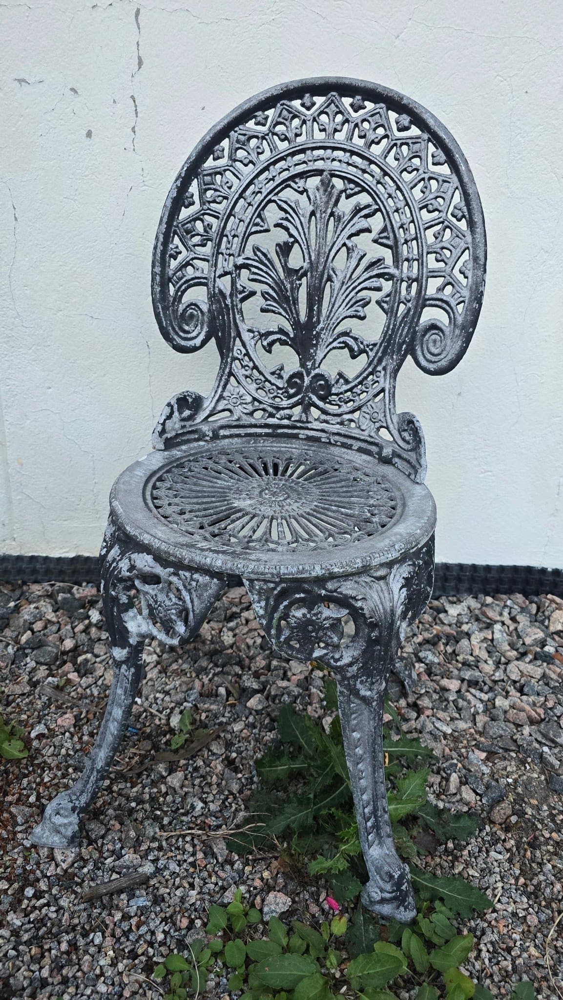 Café stol Gjutjärnsstol