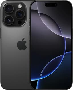 Apple iPhone 16 Pro 128 GB – Svart Titan