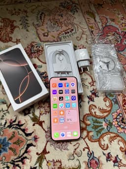 IPhone 16 Pro Max 256 GB 100% Batteri med Tillbehör