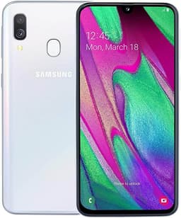 Samsung Galaxy A40 | Capacity: 64GB | Colour: White | Condition: Excellent