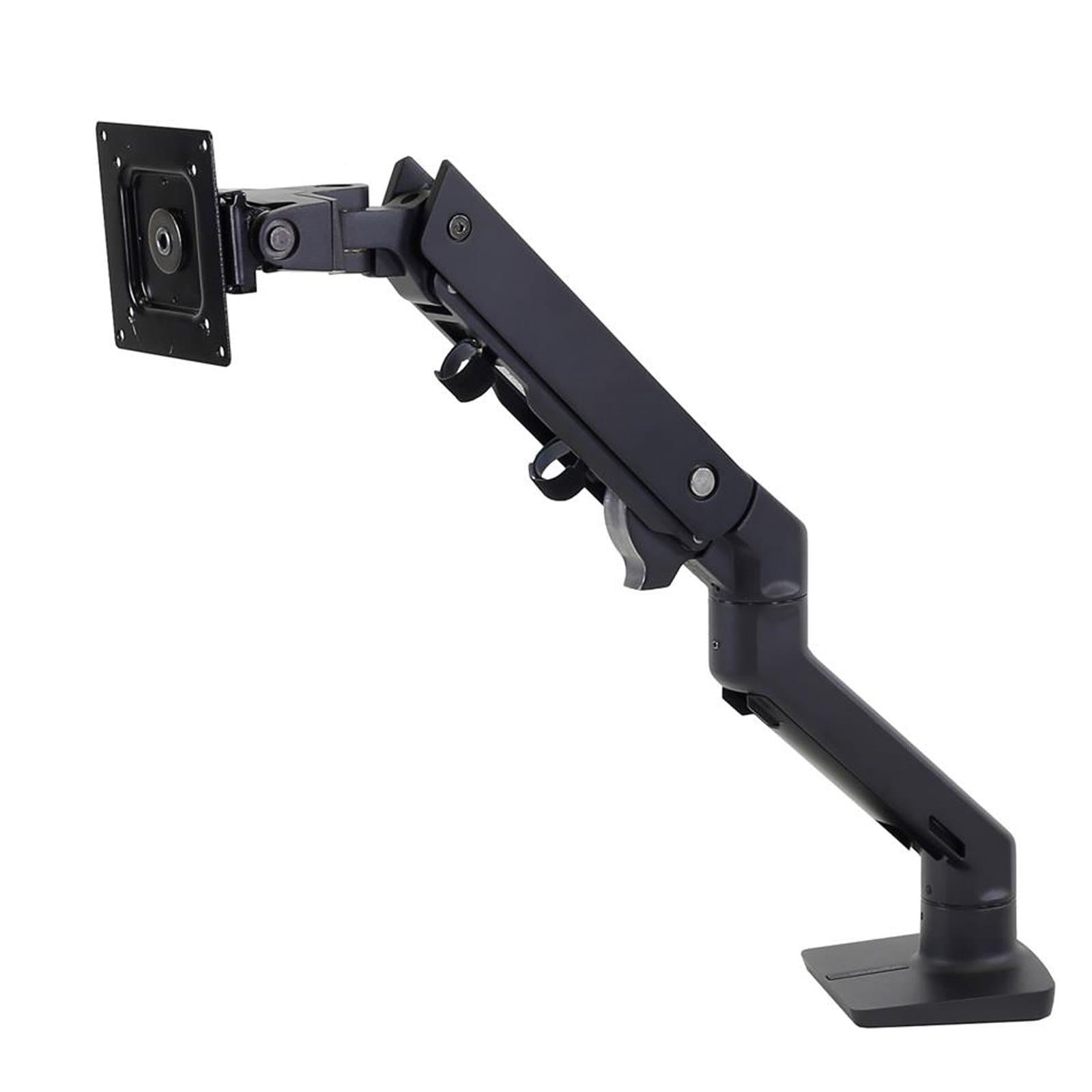 Ergotron HX Desk Monitor Arm with HD Pivot - Matte Black