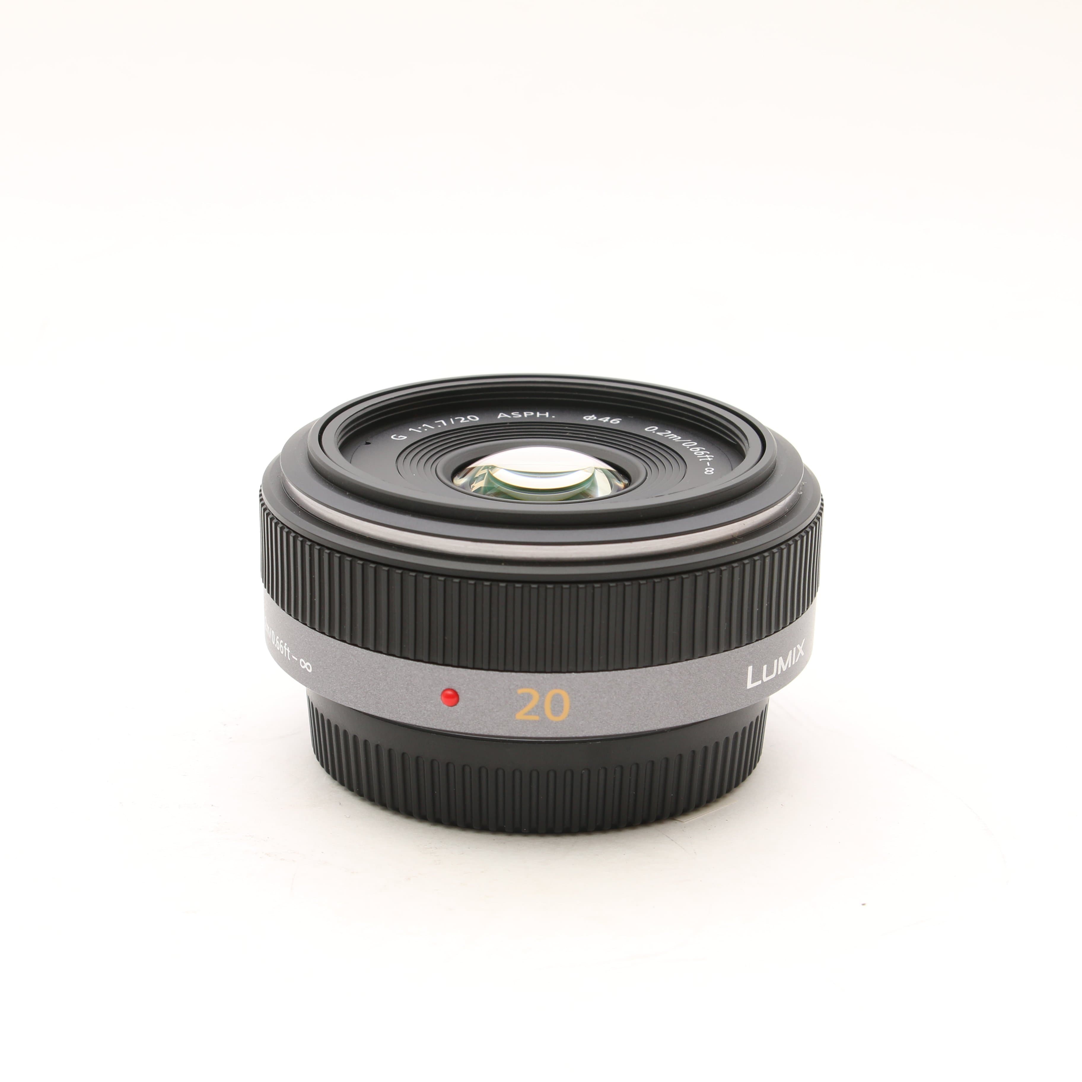 USED Panasonic 20mm f1.7 LUMIX G II ASPH G Micro Four Thirds Lens
