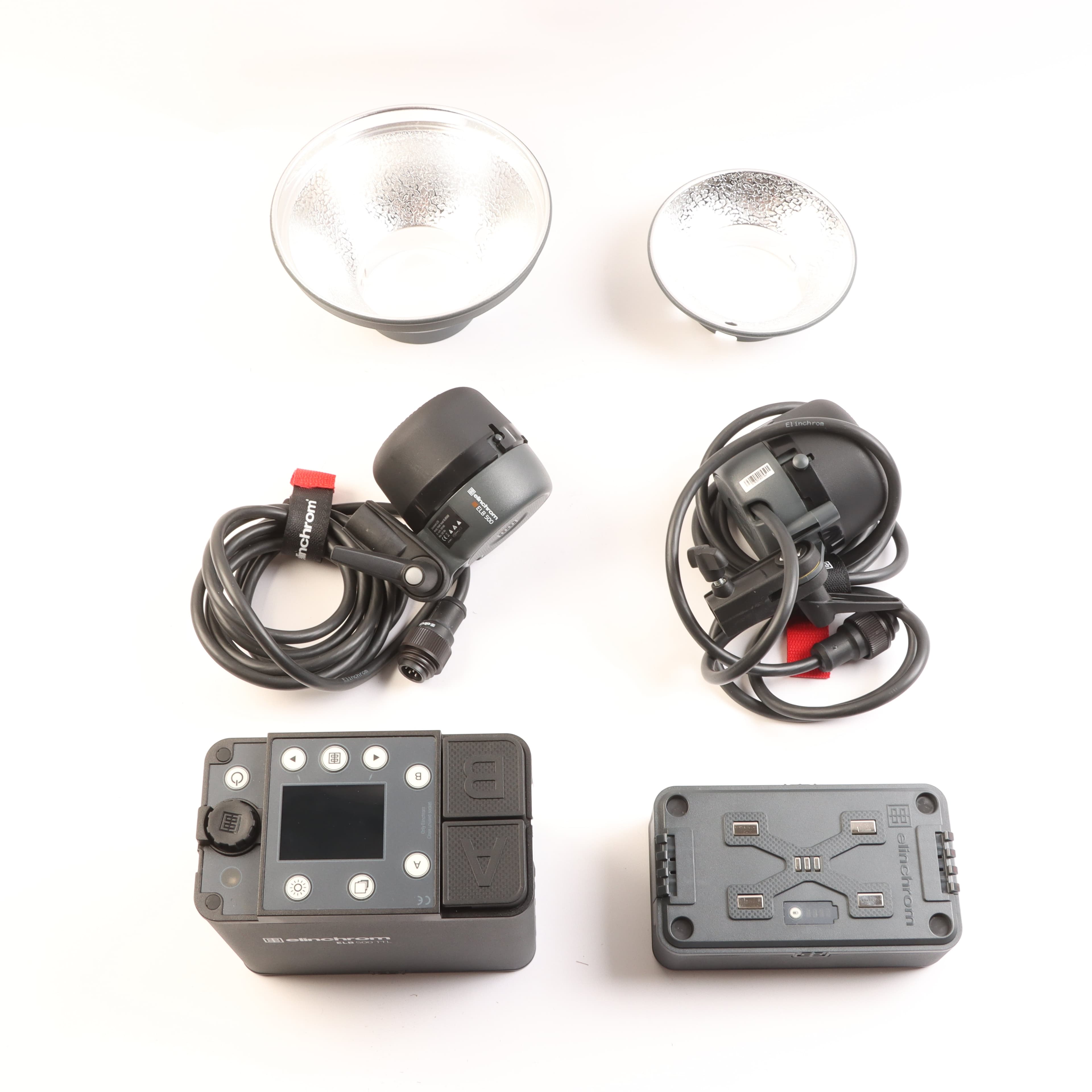 USED Elinchrom ELB 500 TTL Dual To Go Set