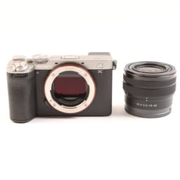 USED Sony A7C II Digital Camera with 28-60mm Lens - Silver