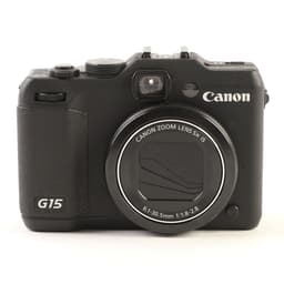 USED Canon PowerShot G15 Black Digital Camera