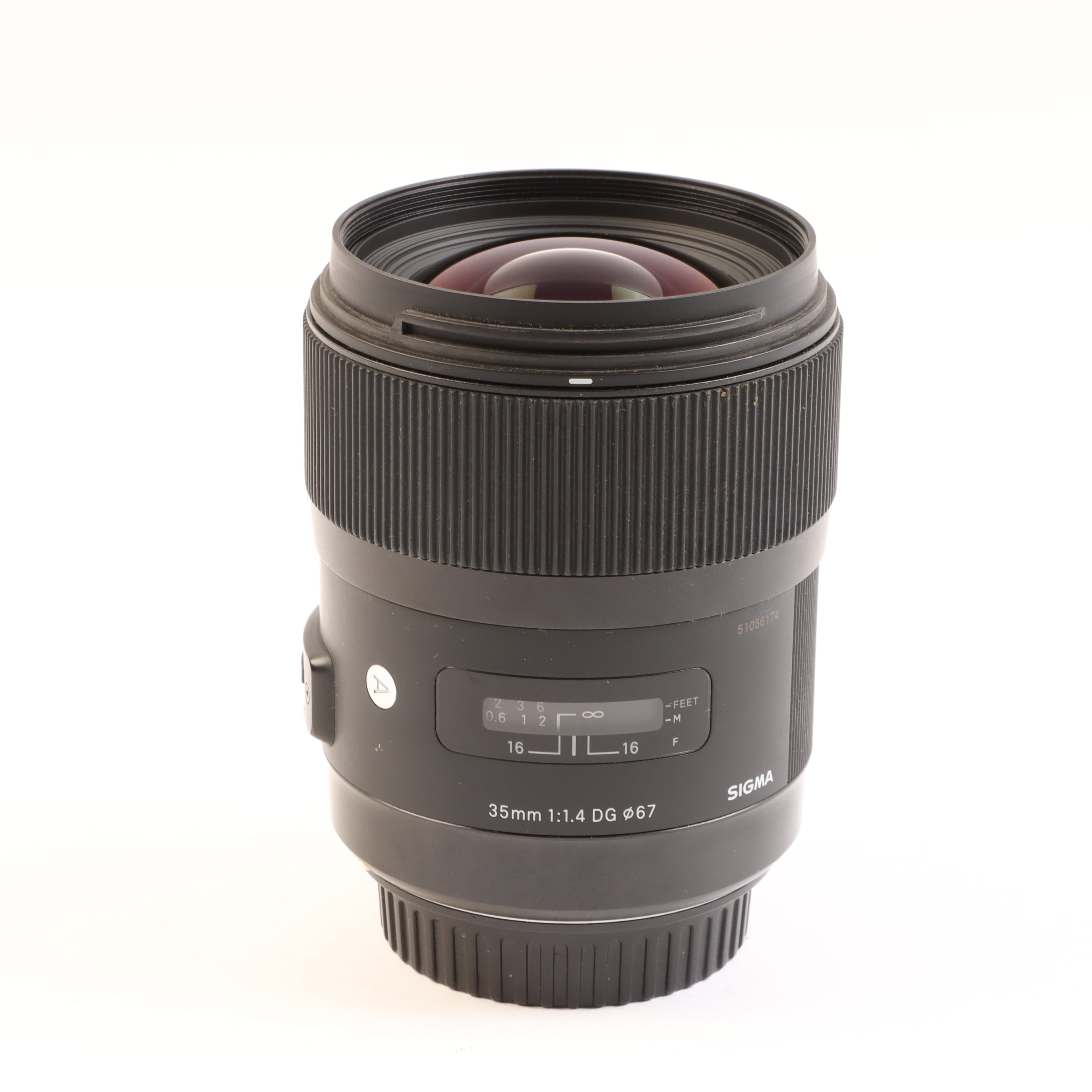 USED Sigma 35mm f1.4 DG HSM Art Lens for Canon EF