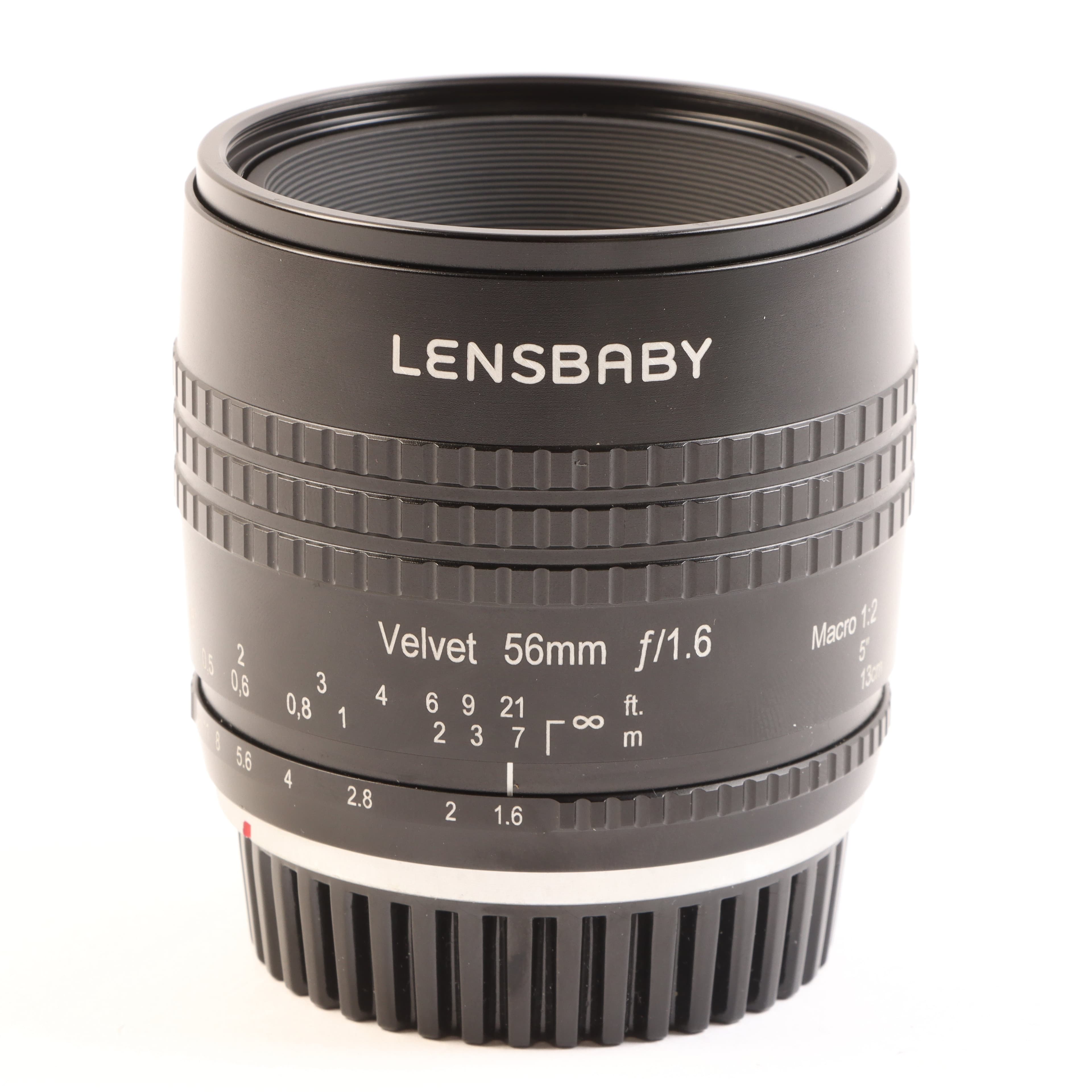 USED Lensbaby Velvet 56mm f1.6 Lens for Canon EF