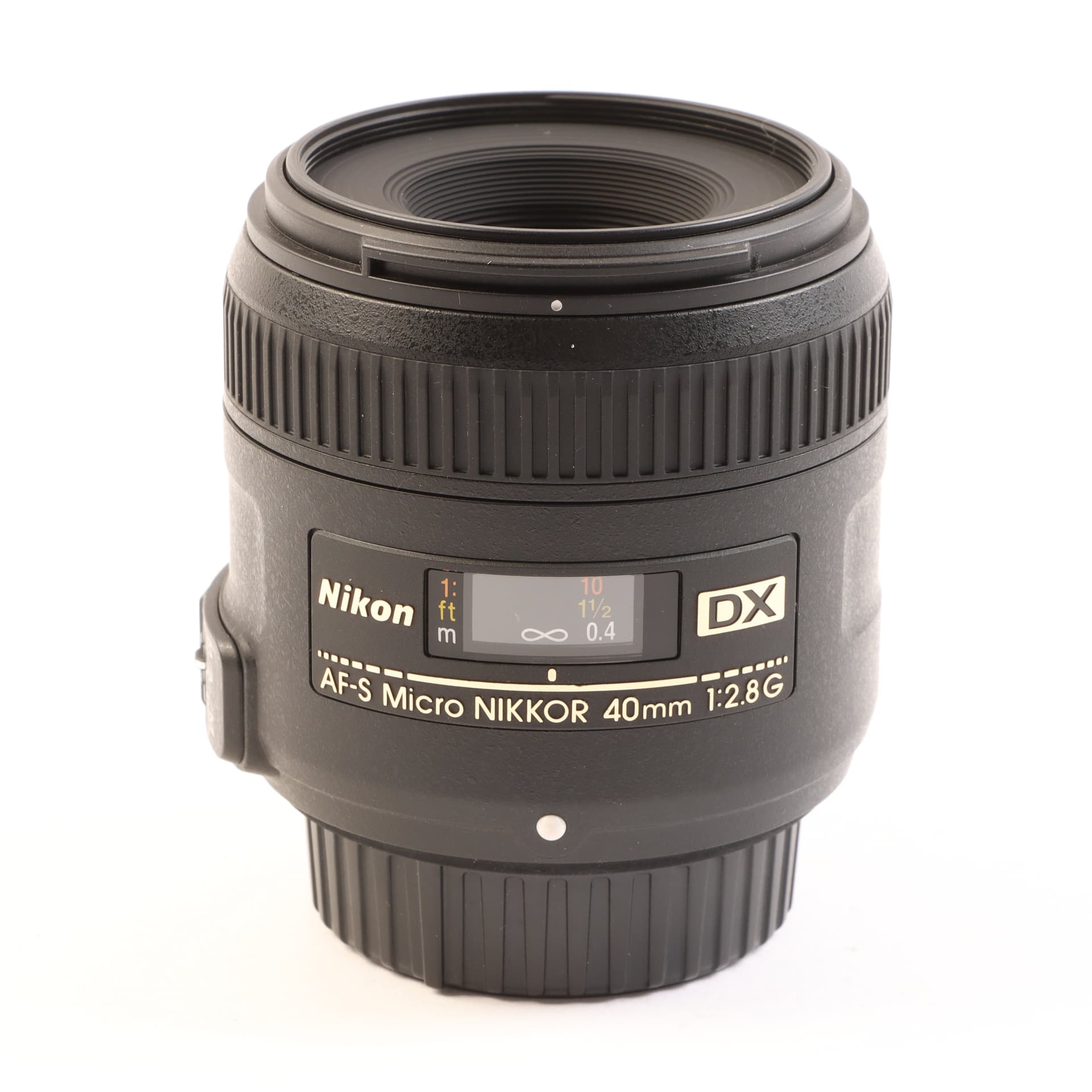 USED Nikon 40mm f2.8 G AF-S DX Micro Lens
