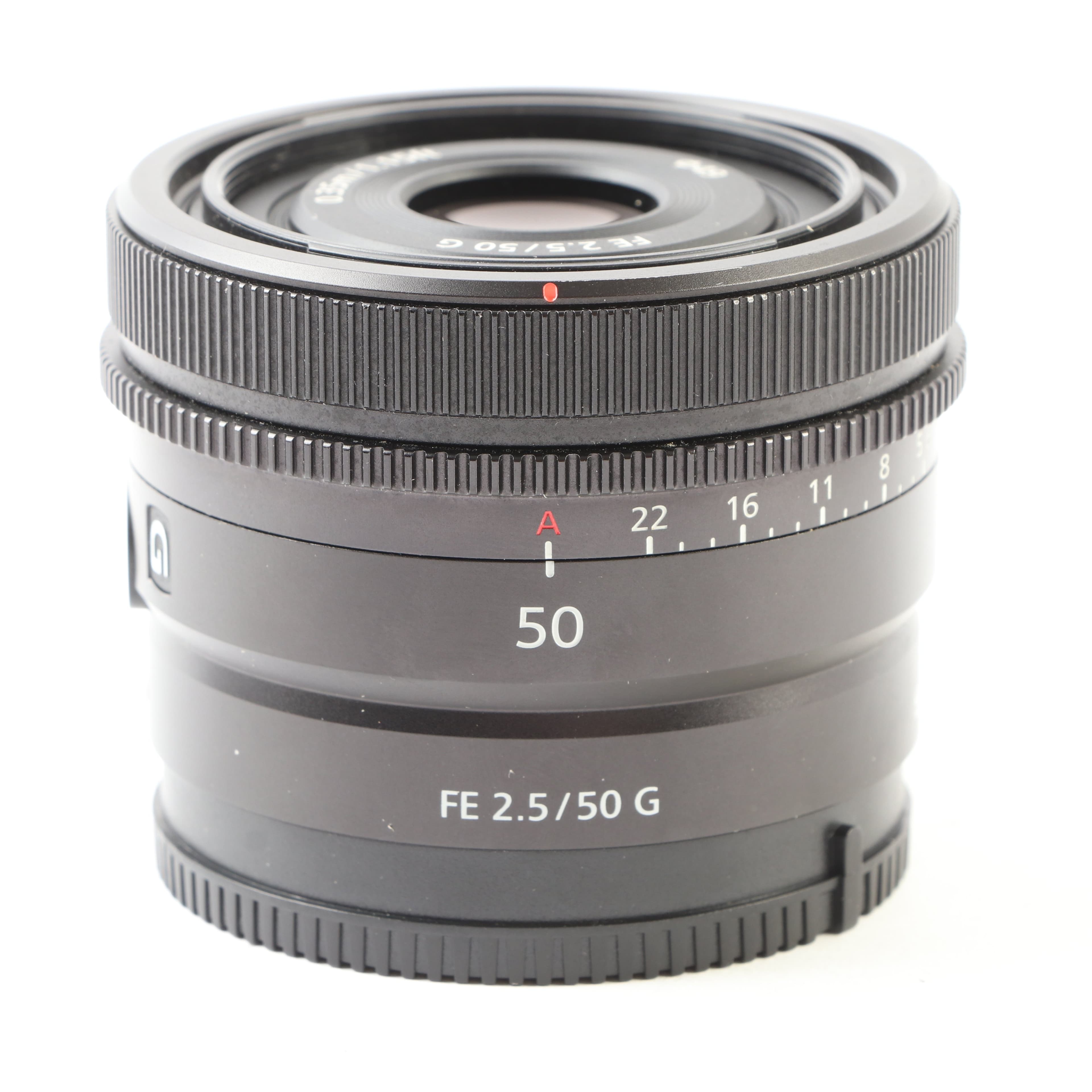 USED Sony FE 50mm f2.5 G Lens
