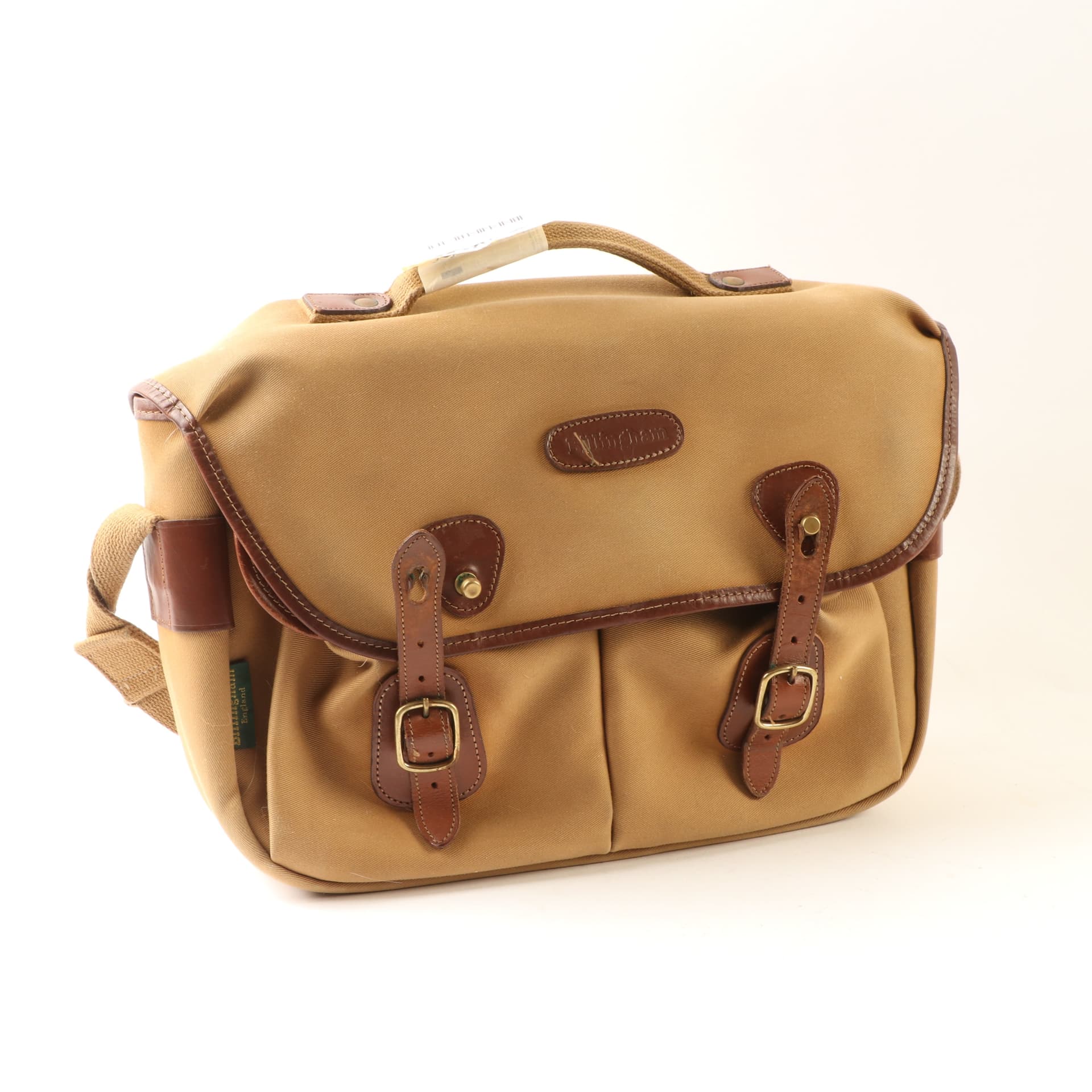 USED Billingham Hadley Pro Original - Khaki FibreNyte / Tan