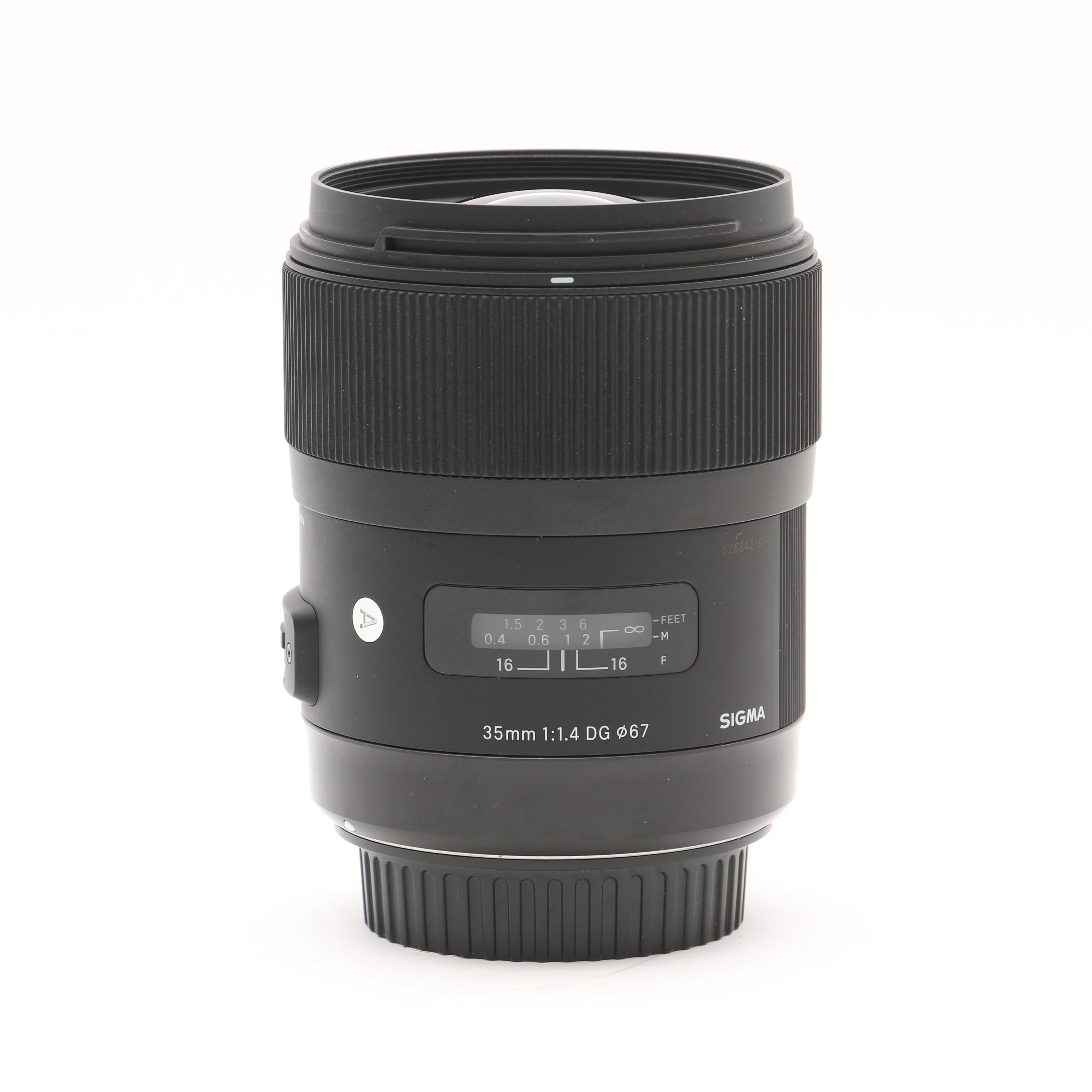 USED Sigma 35mm f1.4 DG HSM Art Lens for Canon EF