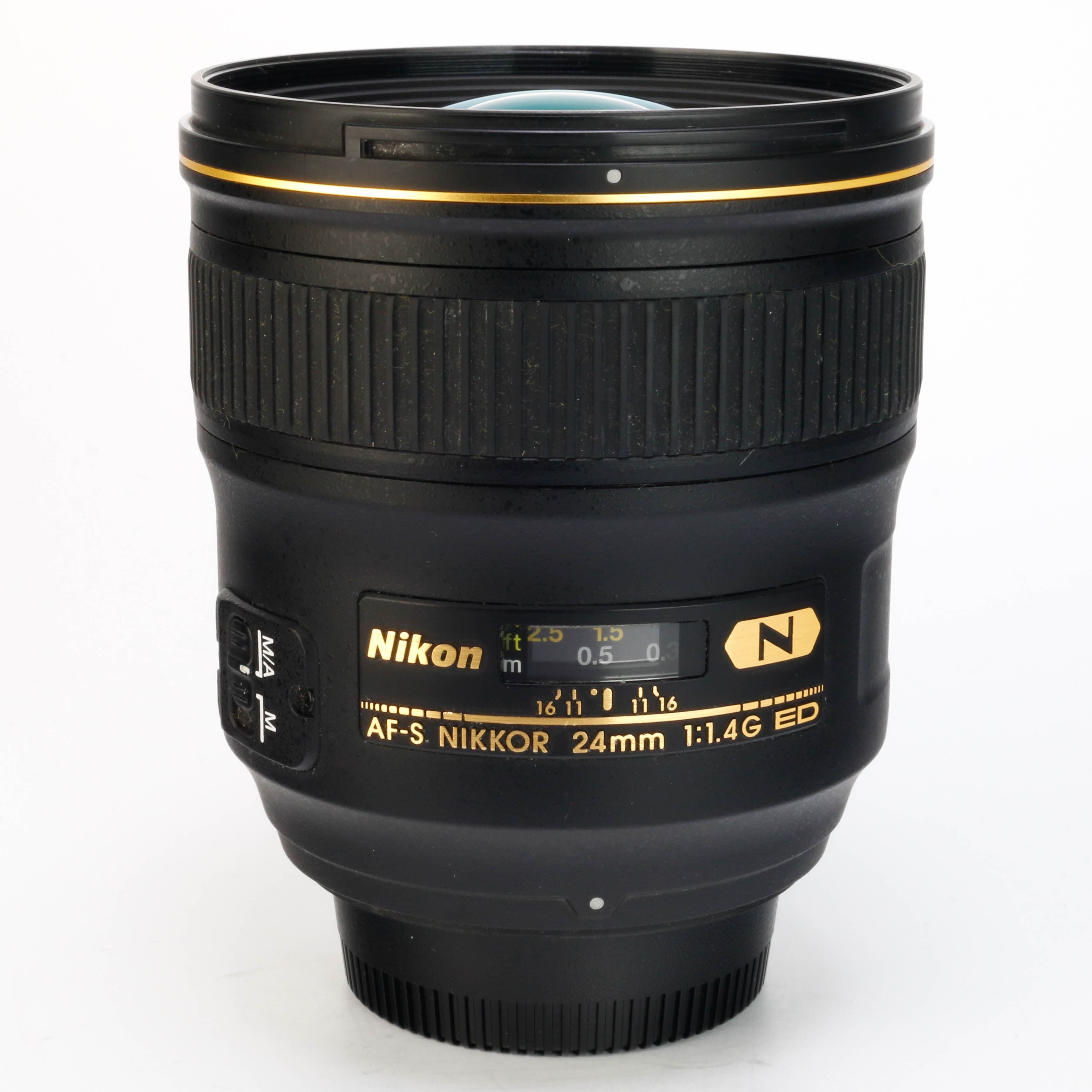 USED Nikon 24mm f1.4 G AF-S ED Lens