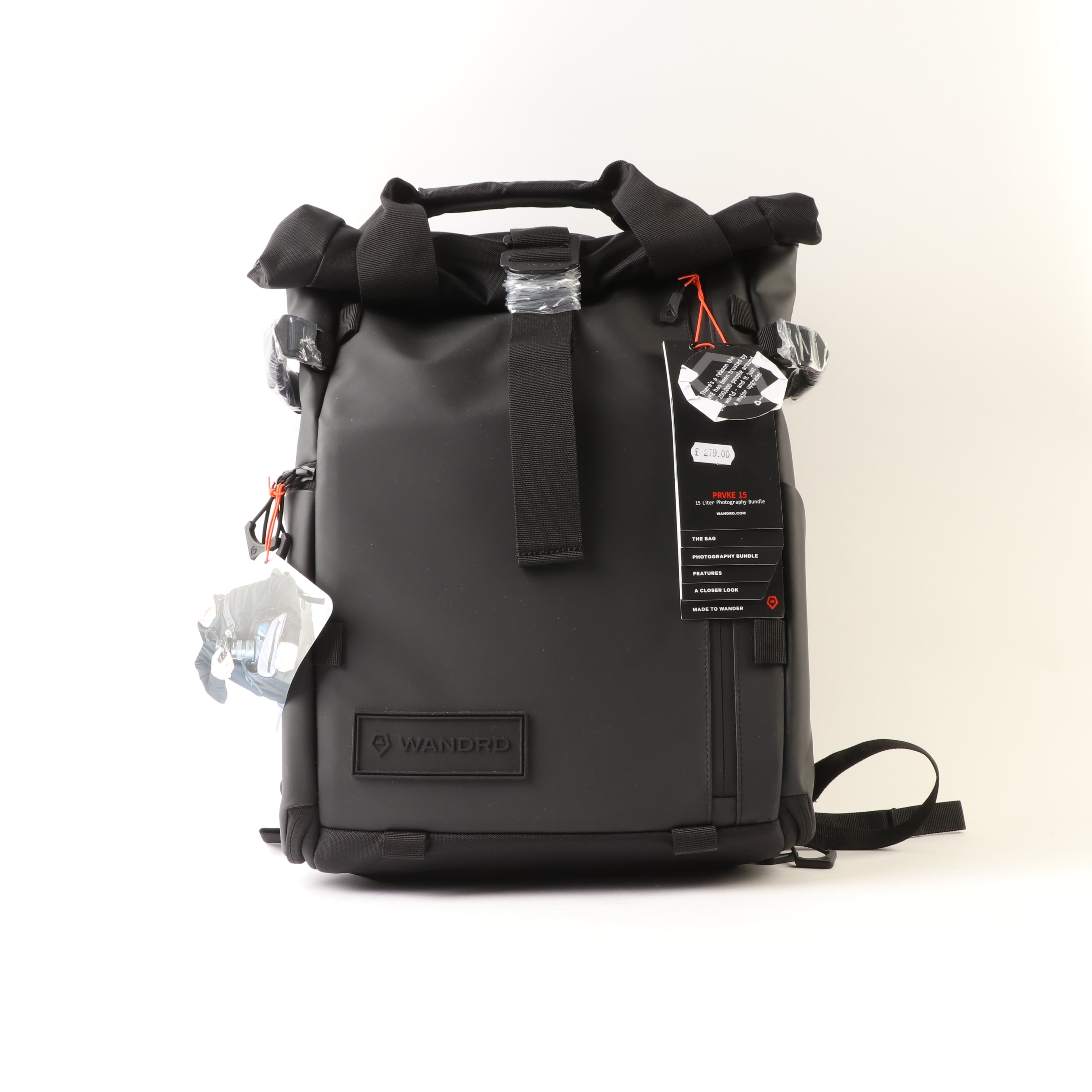 USED WANDRD PRVKE 15L Photography Bundle V4 - Black