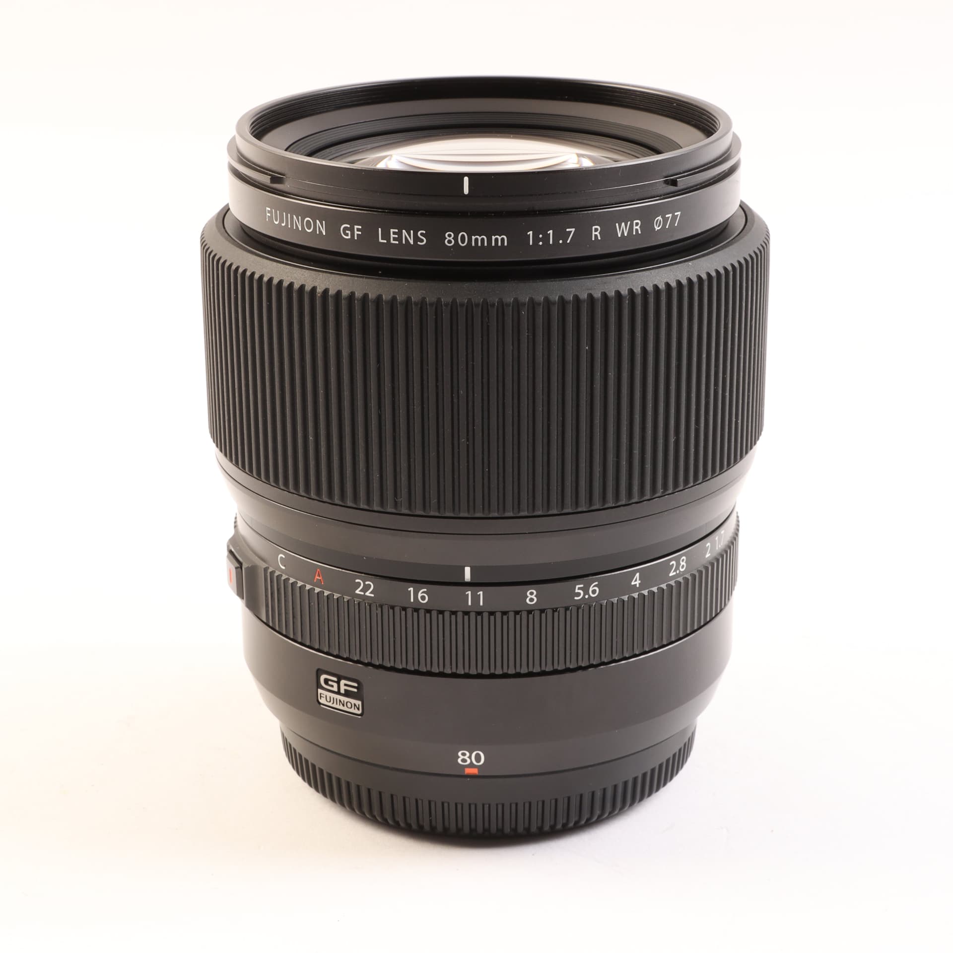 USED Fujifilm GF 80mm f1.7 R WR Lens