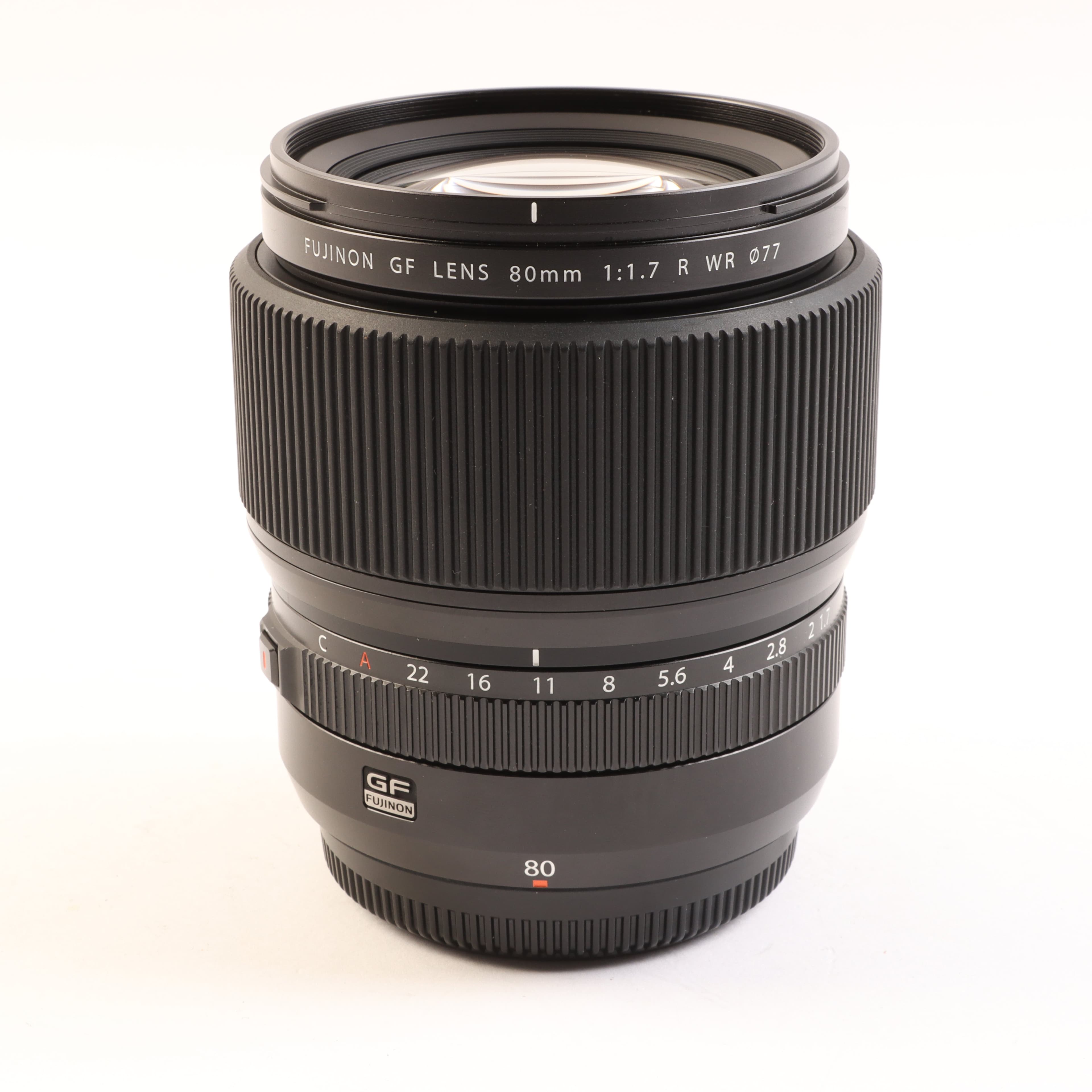 USED Fujifilm GF 80mm f1.7 R WR Lens