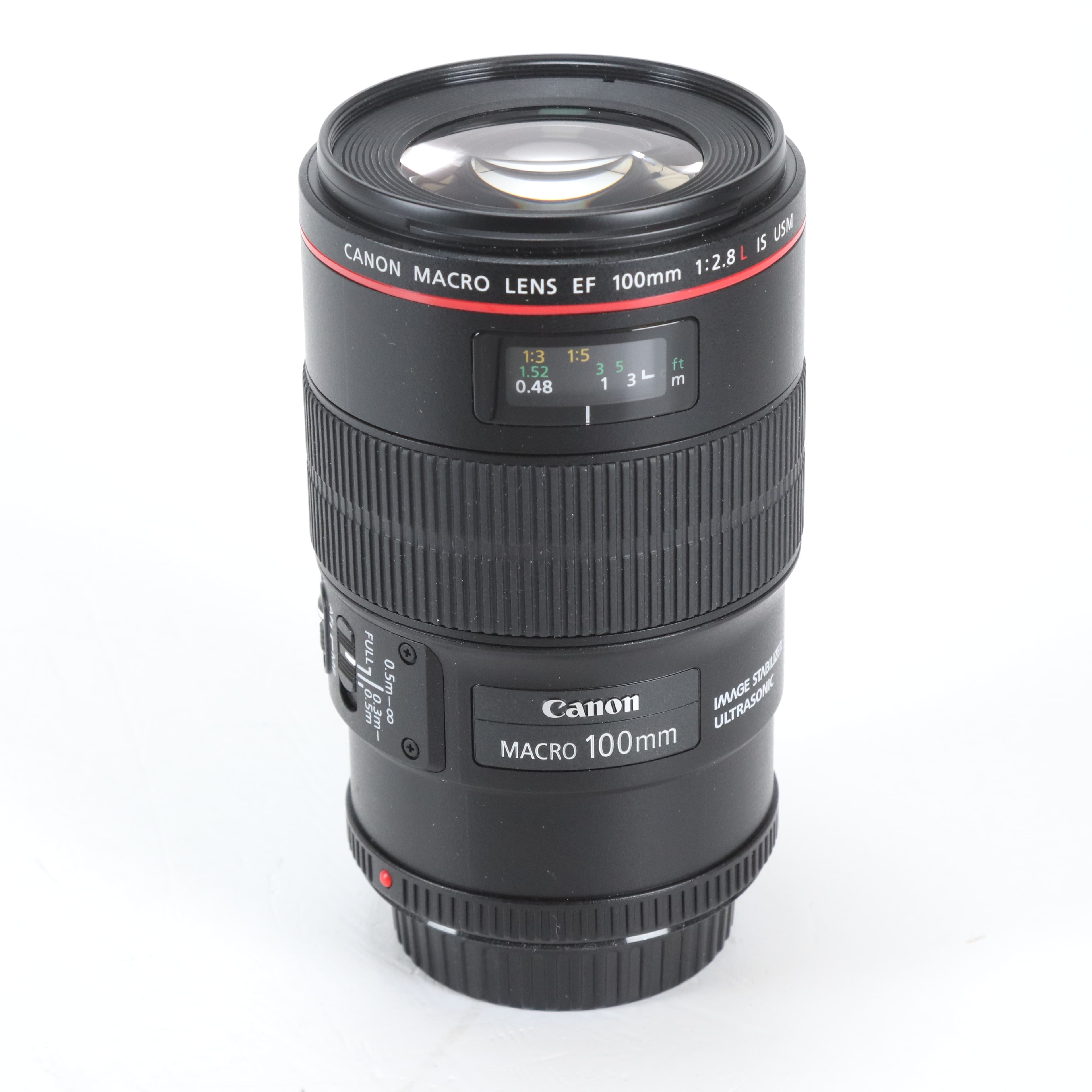 USED Canon EF 100mm f2.8L Macro IS USM Lens