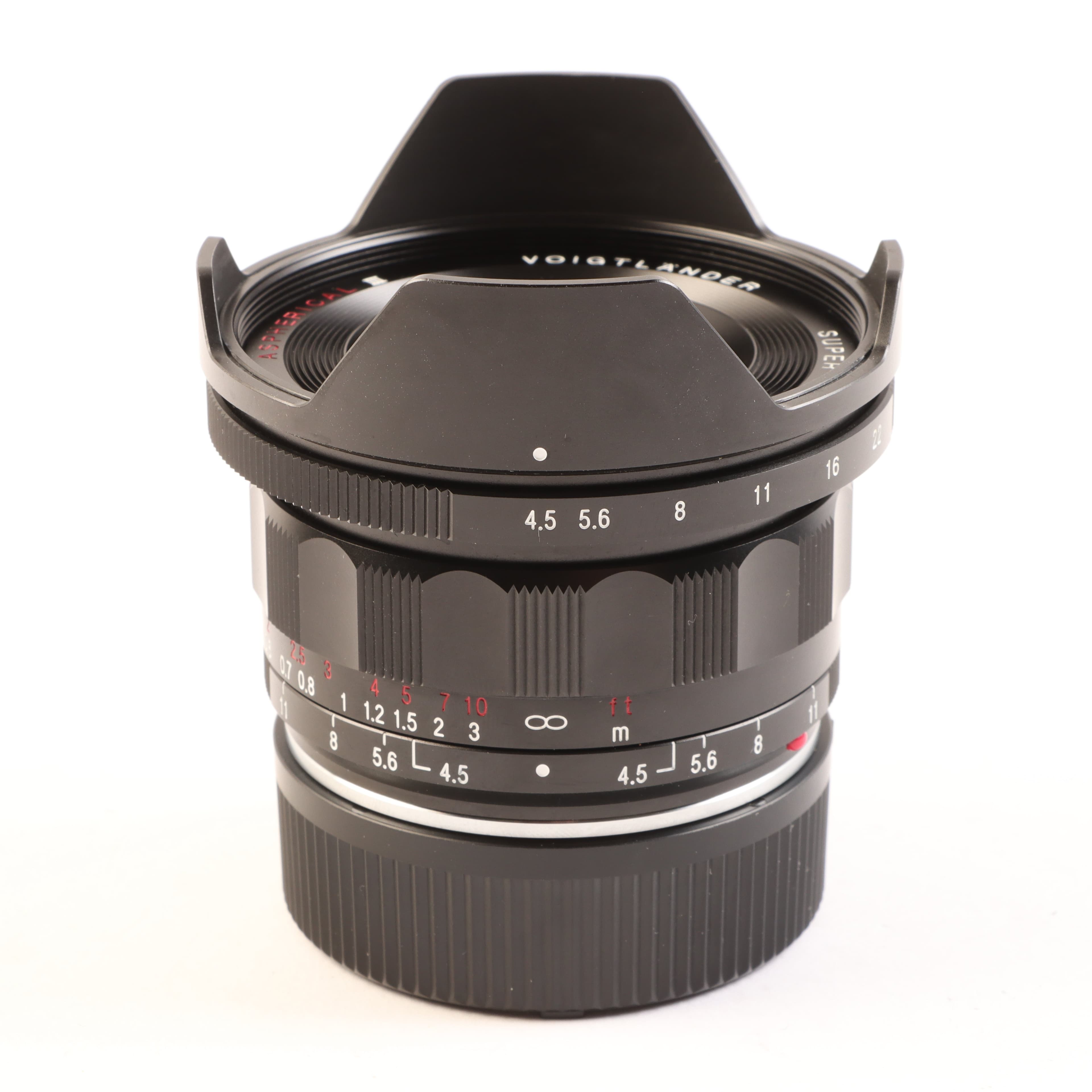 USED Voigtlander 15mm f4.5 III VM Mount Super-Wide-Heliar Lens for Leica M