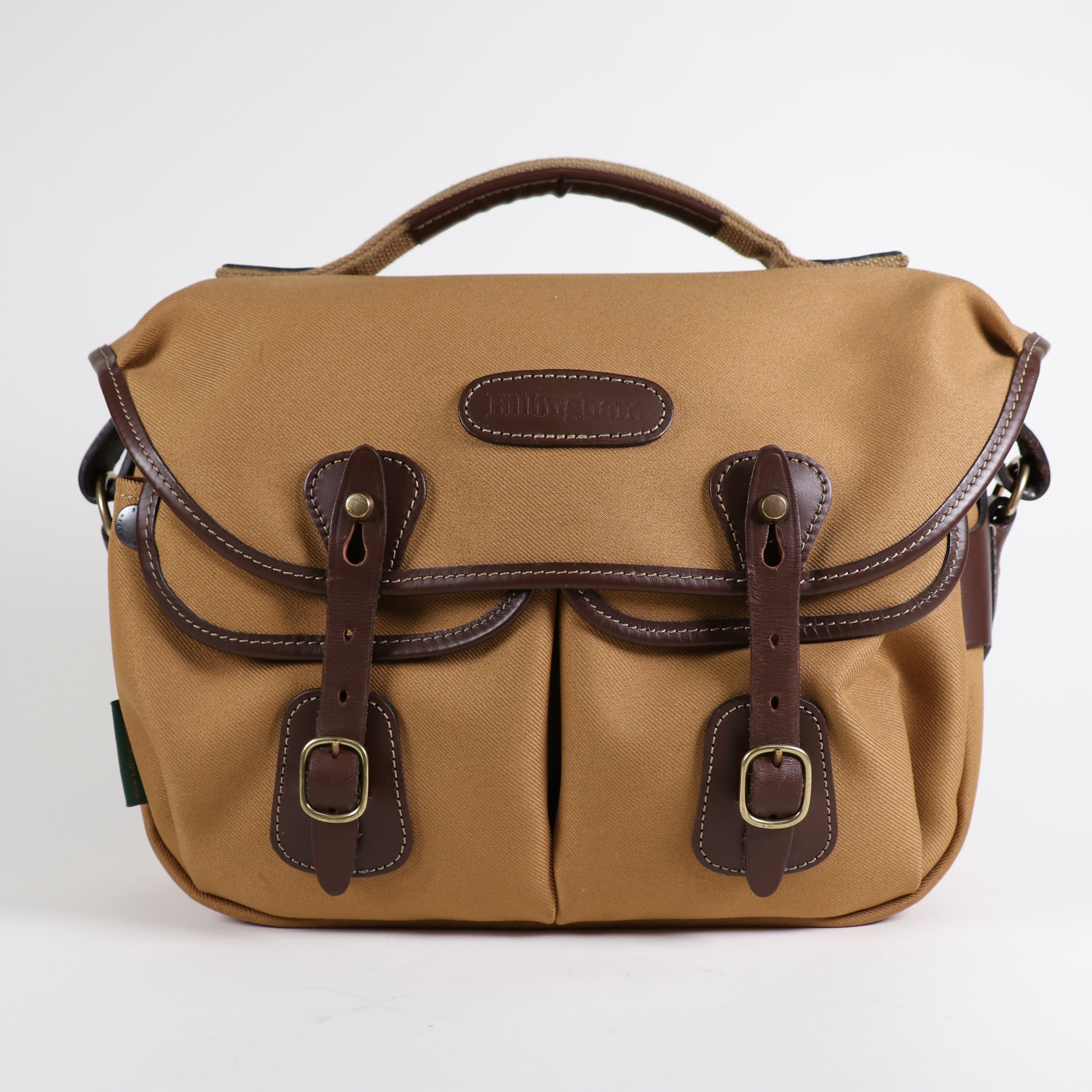 USED Billingham Hadley Small Pro - Khaki FibreNyte / Chocolate