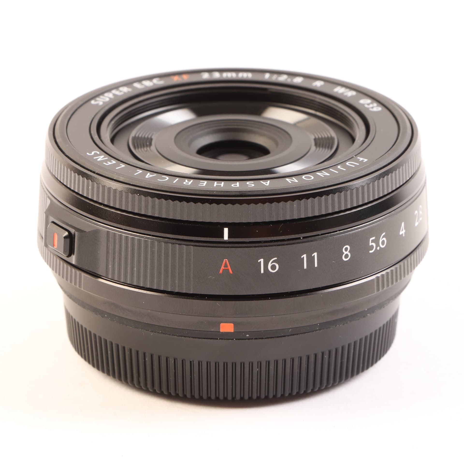 USED Fujifilm XF 23mm f2.8 WR Pancake Lens - Black