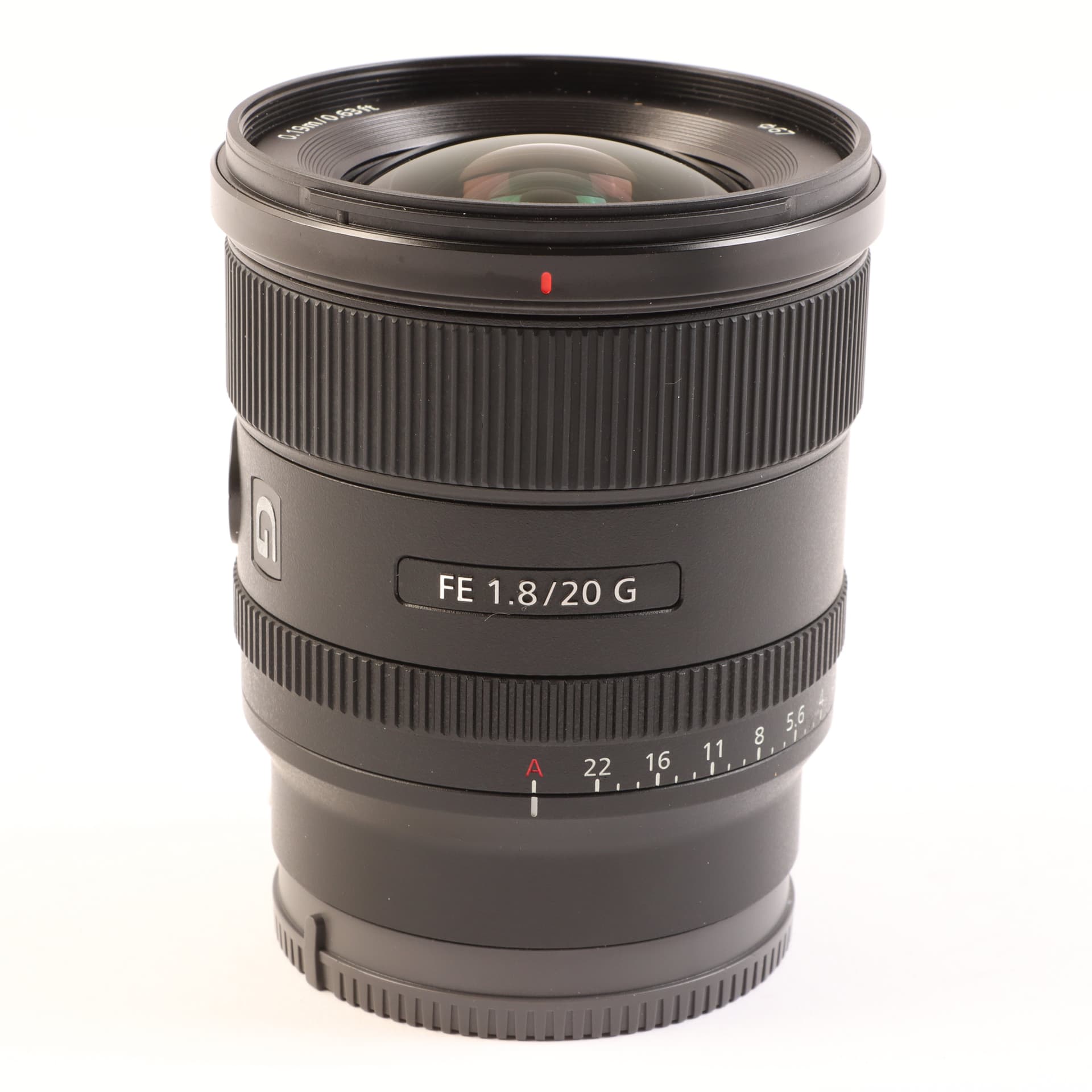 USED Sony FE 20mm f1.8 G Lens
