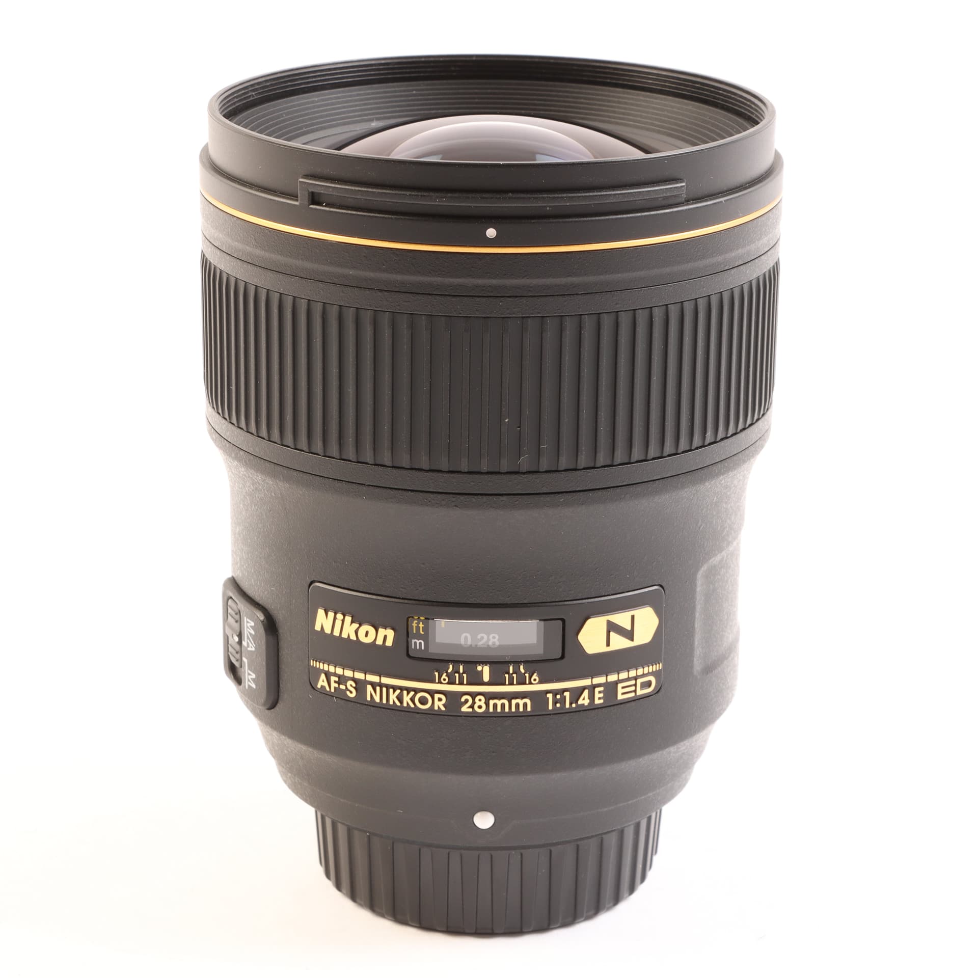 USED Nikon 28mm f1.4E ED AF-S Lens