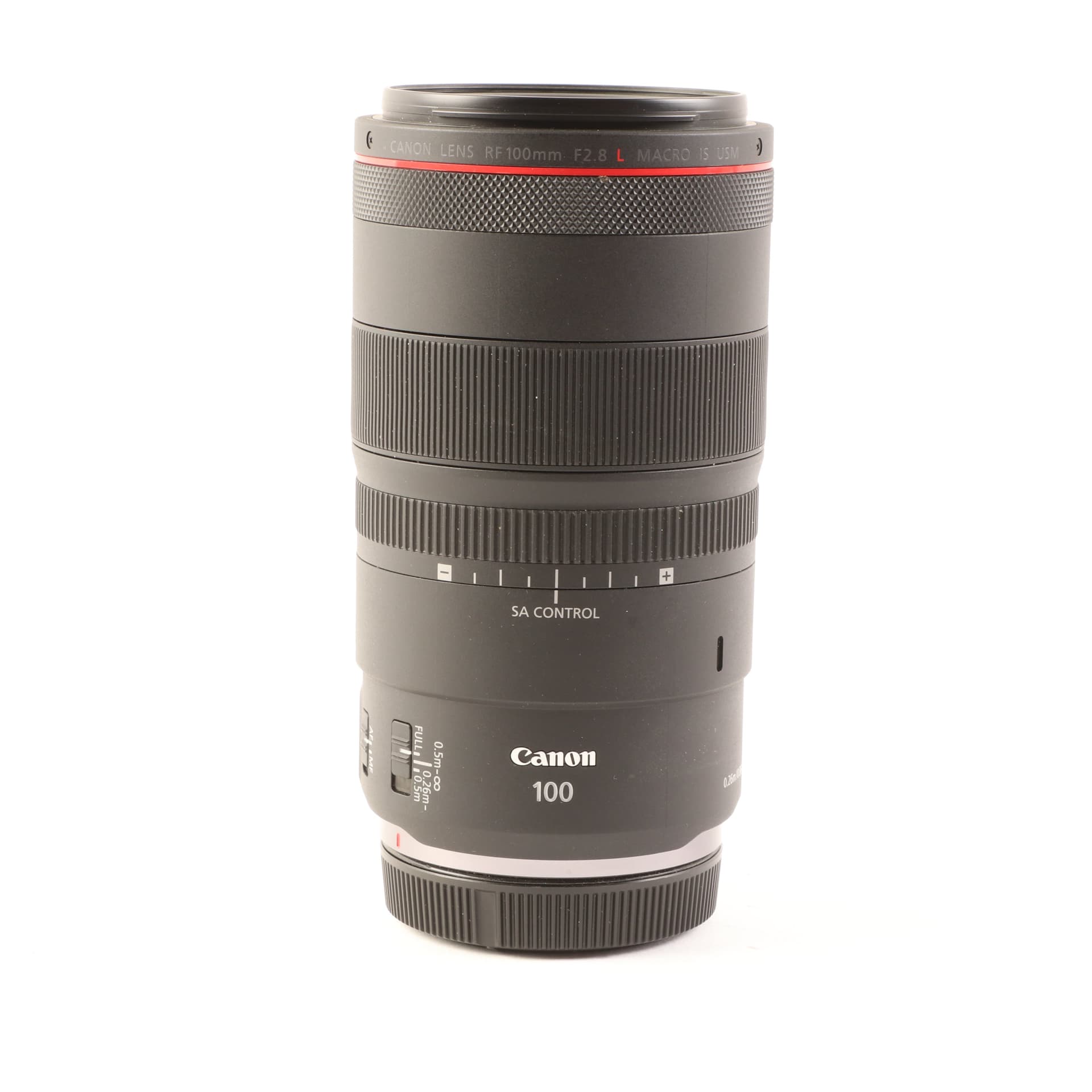 USED Canon RF 100mm f2.8L Macro IS USM Lens