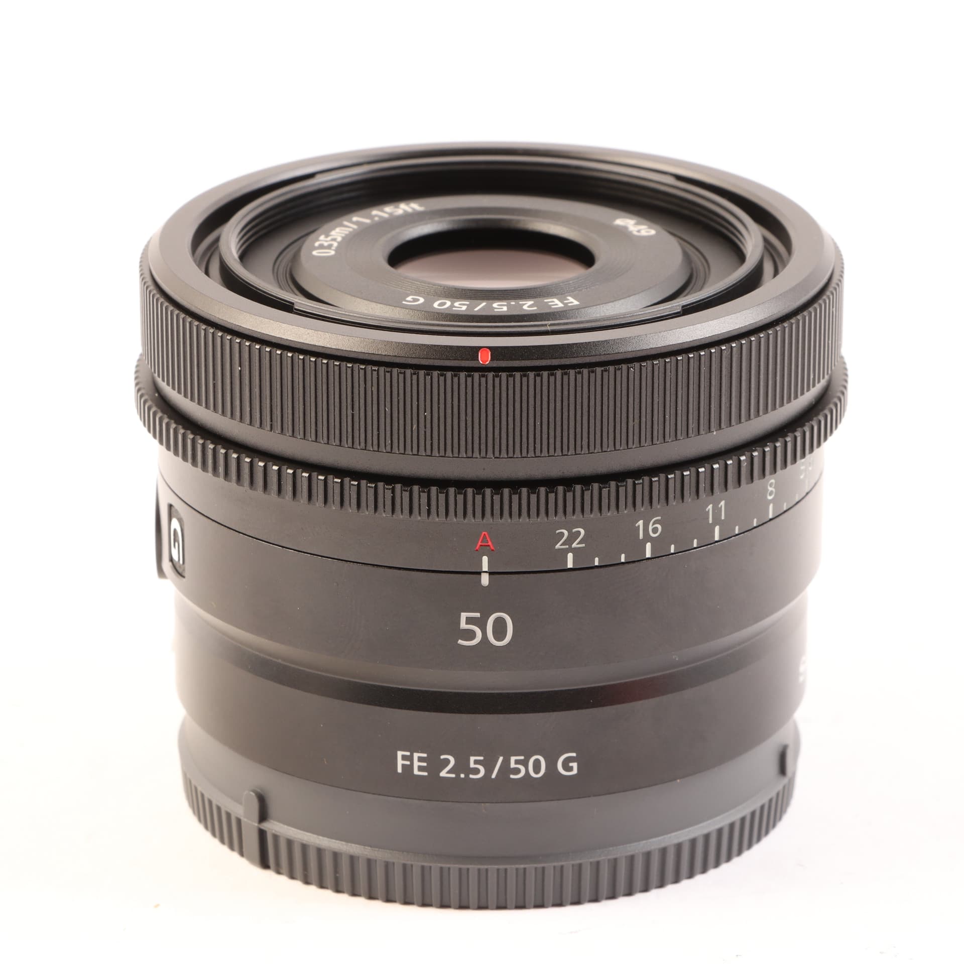 USED Sony FE 50mm f2.5 G Lens