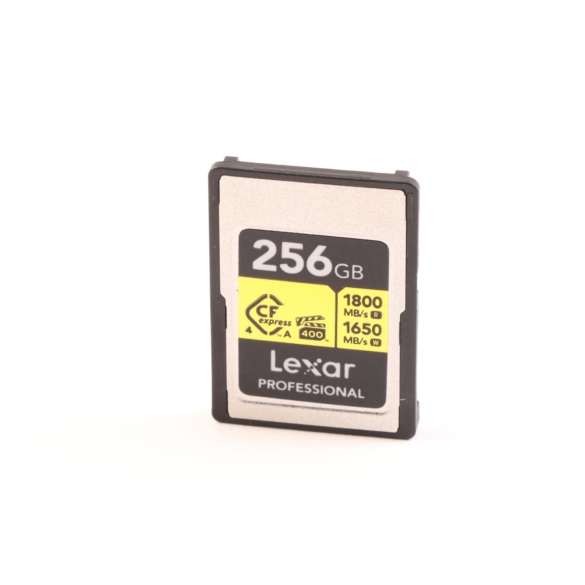 USED Lexar 256GB Pro (1800MB/Sec) CFexpress Type A 4.0 Gold Series Memory Card