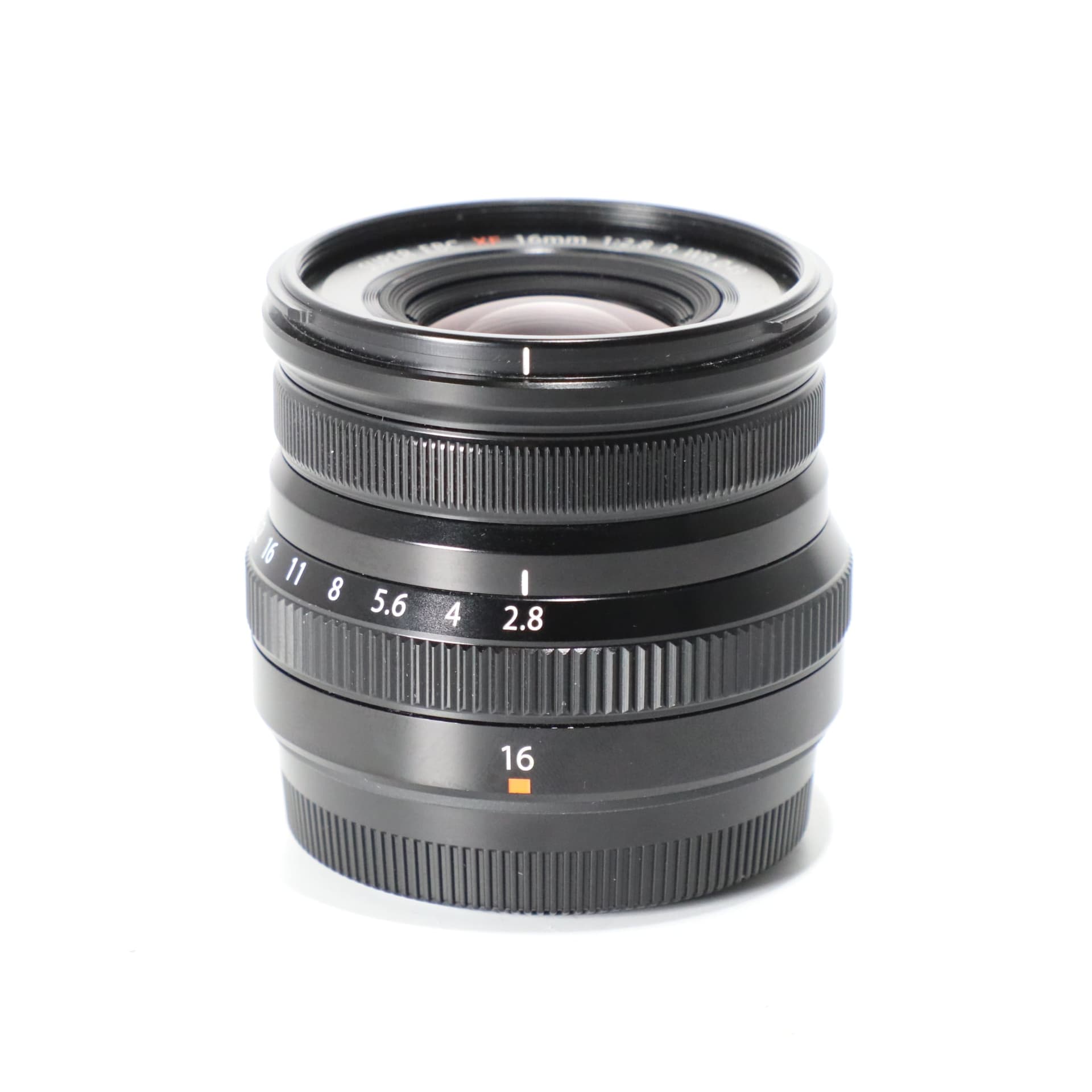 USED Fujifilm XF 16mm f2.8 R WR Lens - Black