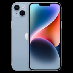 Apple iPhone 14 - Blå - 128 GB - Okej skick