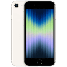 Apple iPhone SE (2022) - Vit - 64 GB - Okej skick