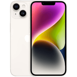 Apple iPhone 14 - Stjärnglans - 128 GB - Okej skick