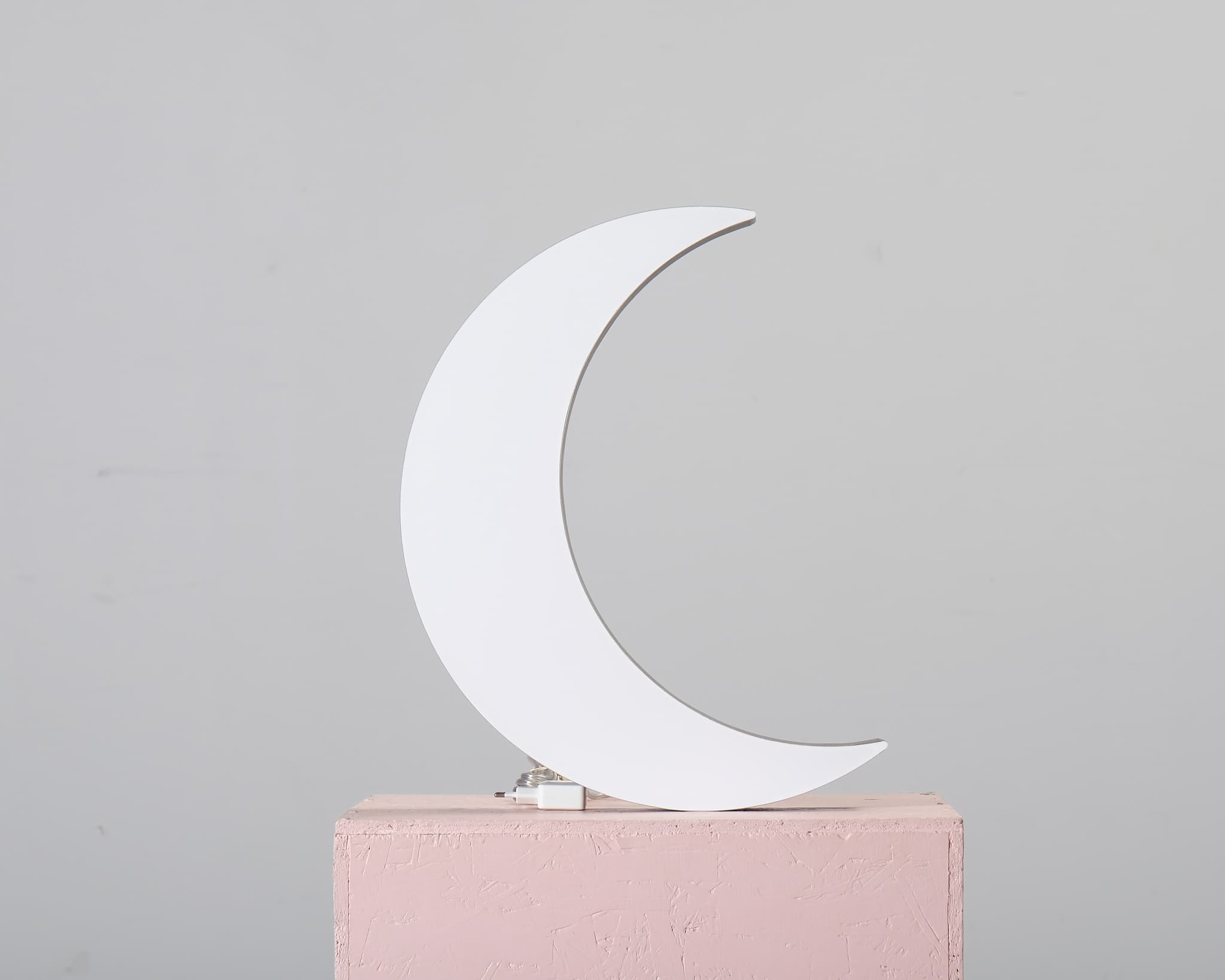 BXXLGHT Half Moon vägglampa vit