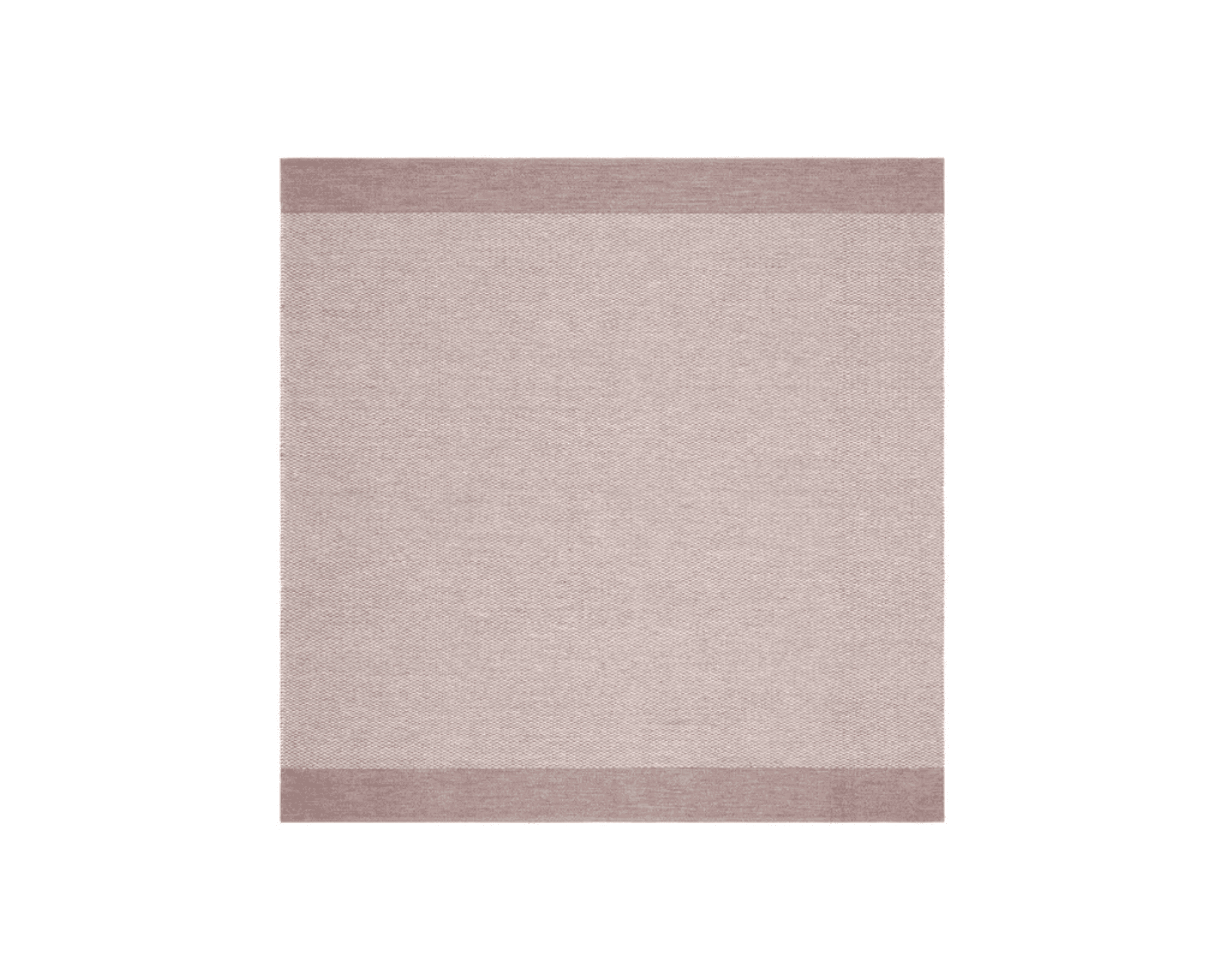 KM Home Alva bomullsmatta 240 x 240 cm rosa