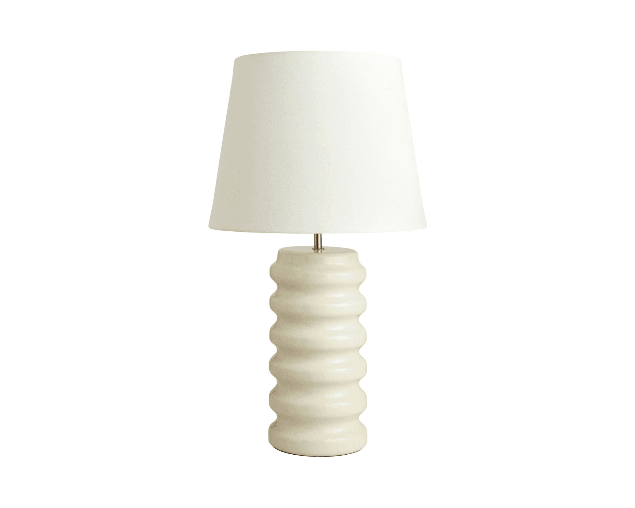 Decotique Swirl bordslampa vit