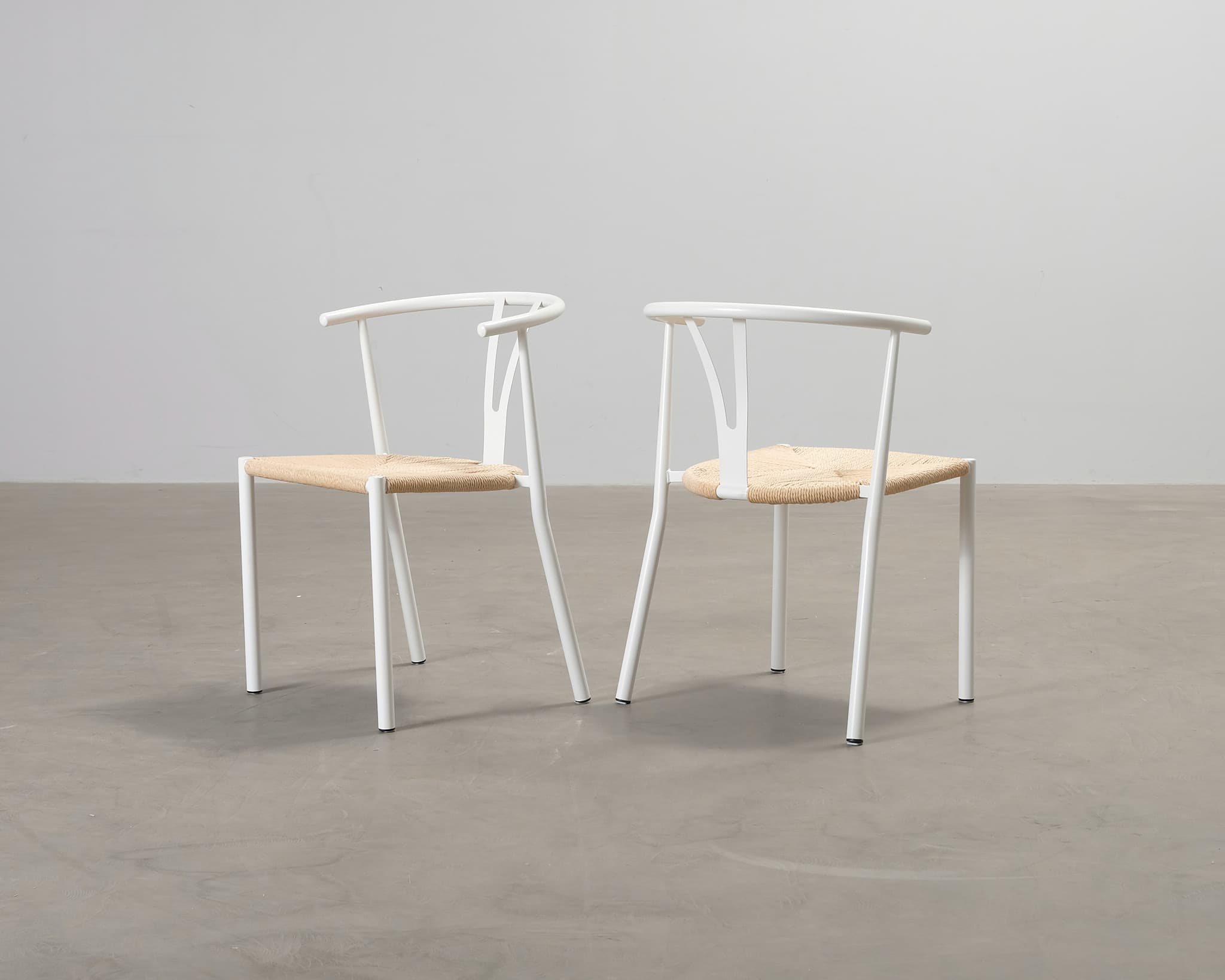 Elysia matstol vit, set om 2