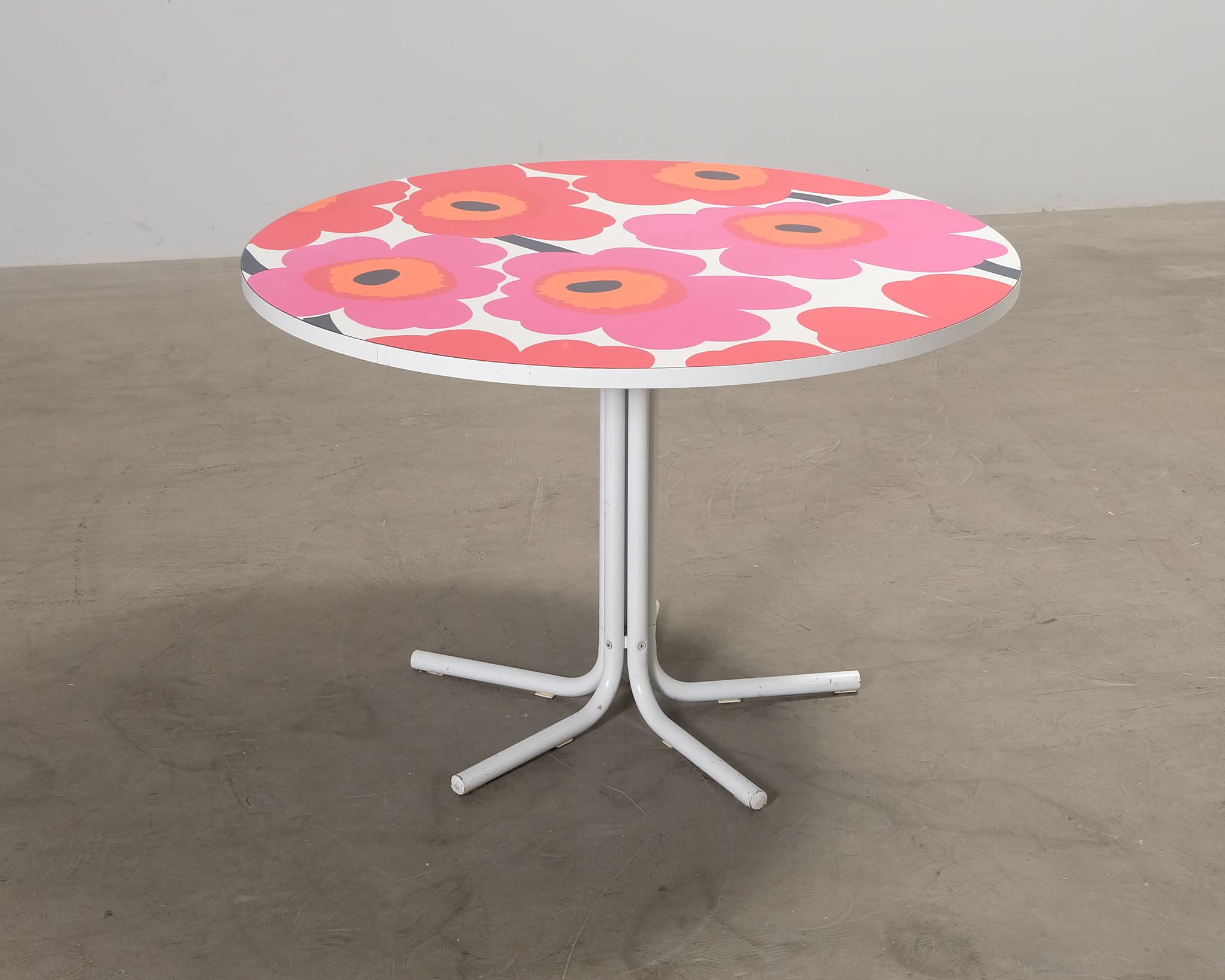 Vintage Marimekko Unikko matbord ø 110 cm